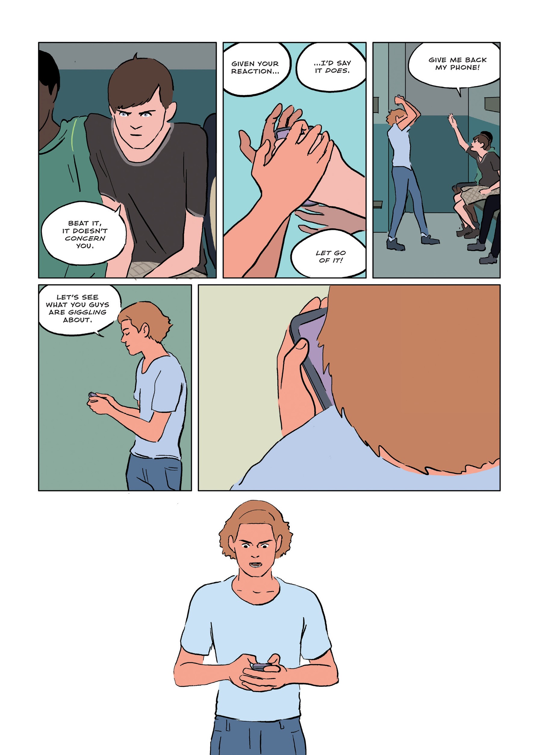 Read online The Locker Room comic -  Issue # TPB - 65