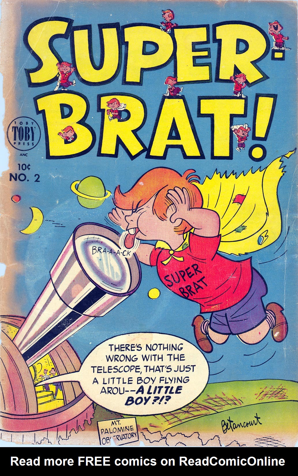 Read online Super-Brat! comic -  Issue #2 - 1