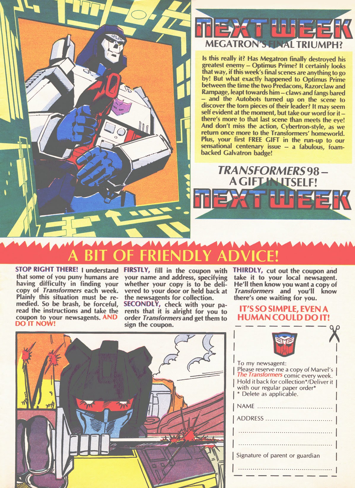 Read online The Transformers (UK) comic -  Issue #97 - 16