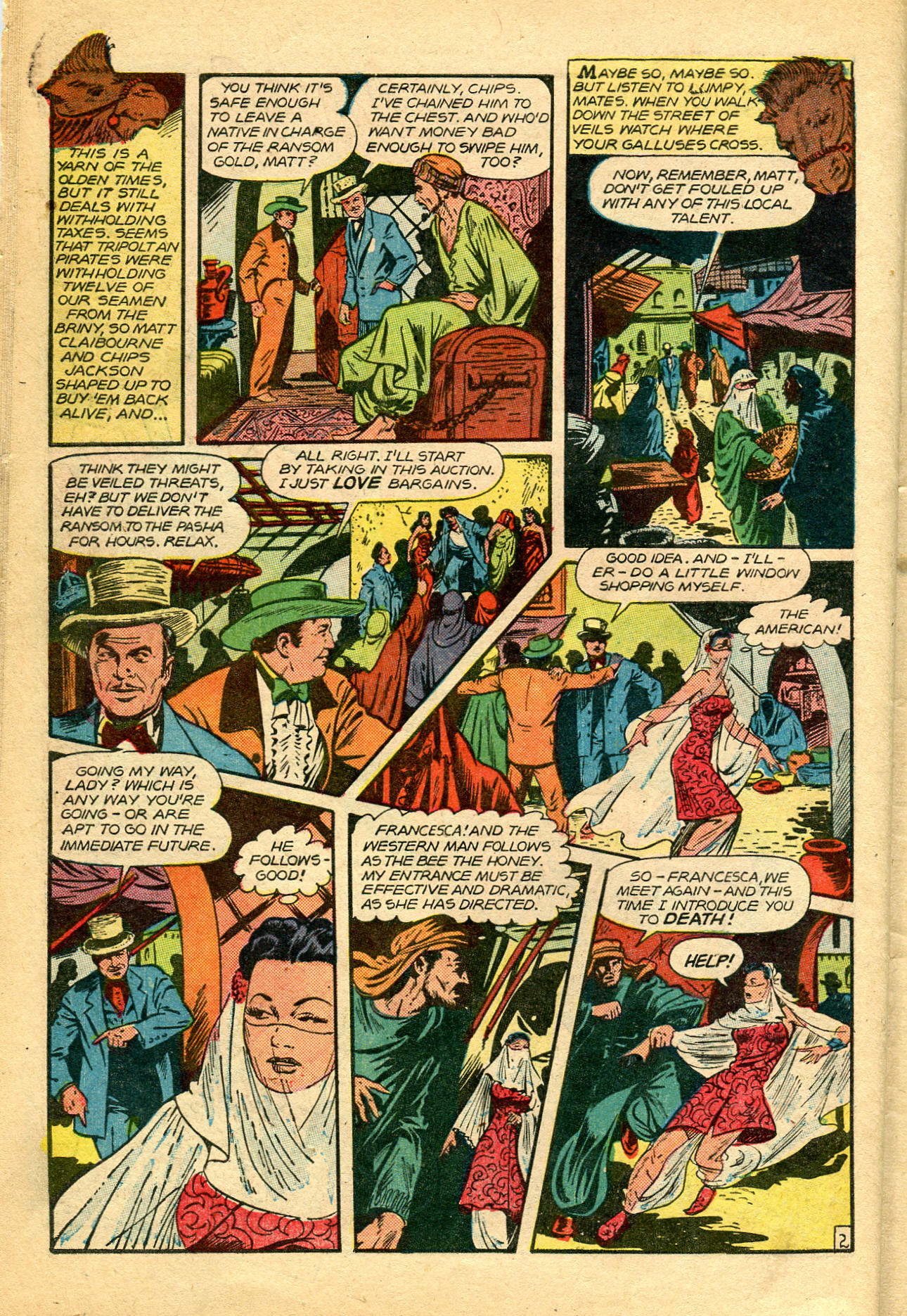 Read online Movie Comics (1946) comic -  Issue #4 - 40