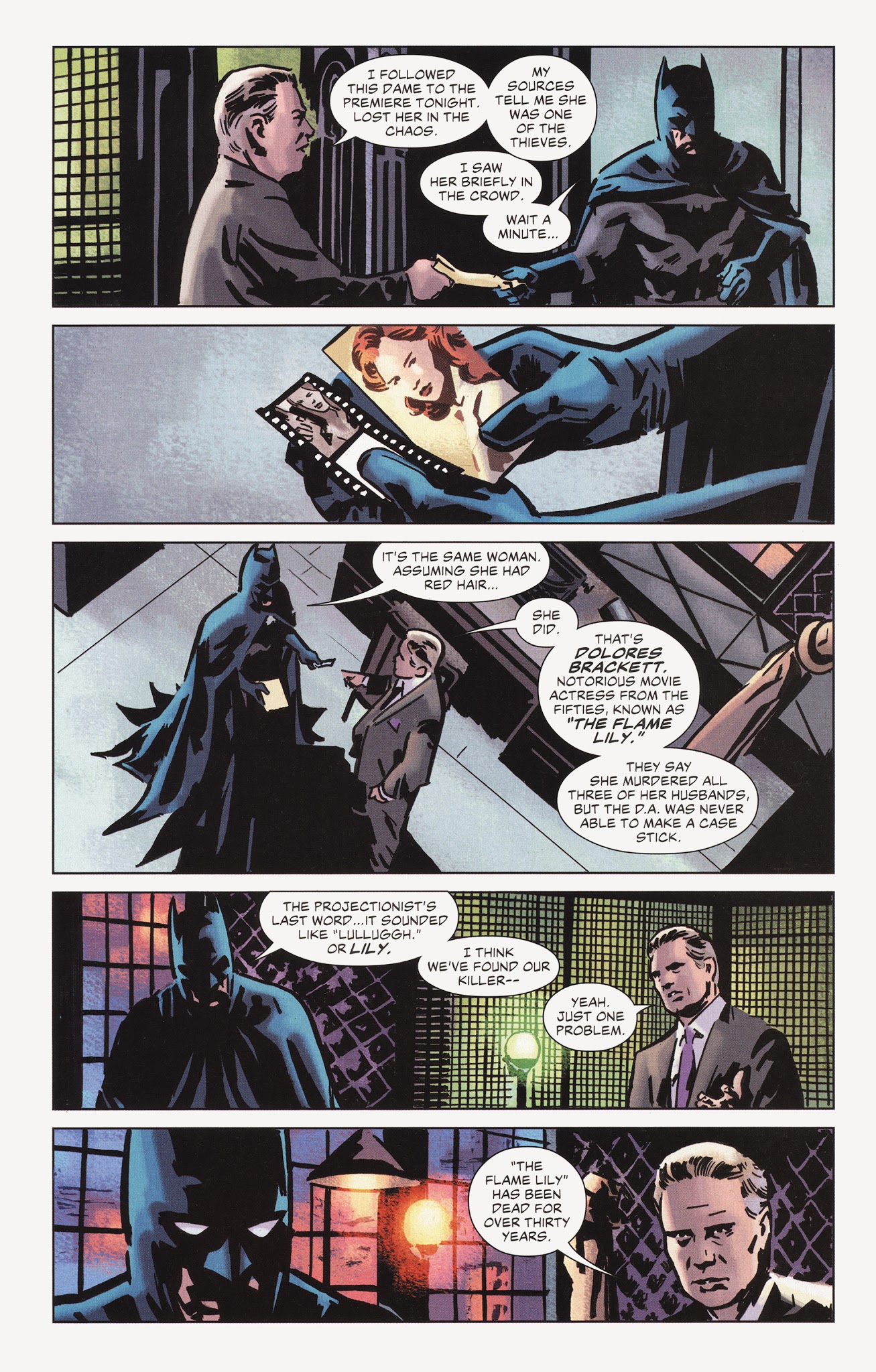 Read online Batman in Noir Alley comic -  Issue # Full - 10