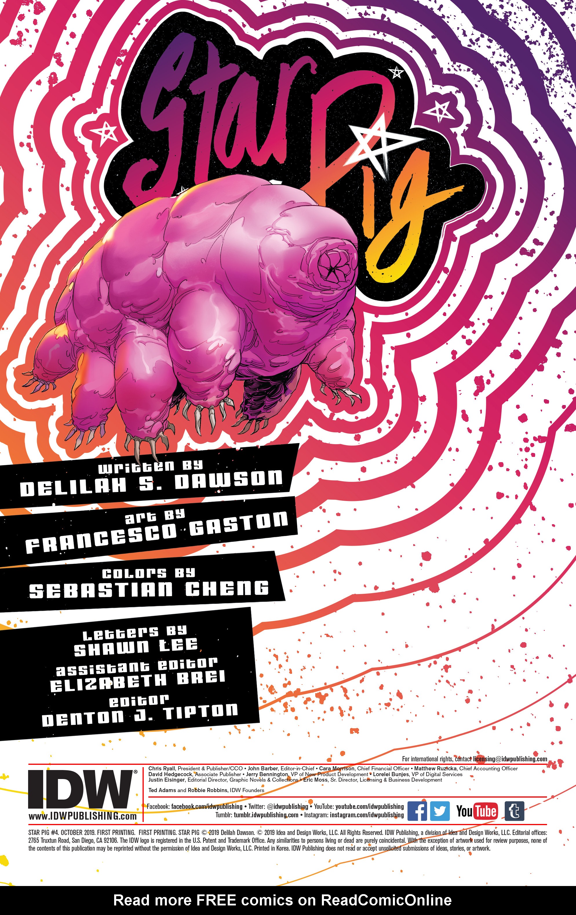 Read online Star Pig comic -  Issue #4 - 2