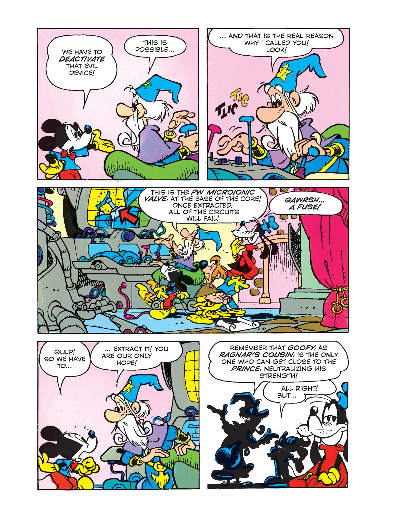Read online Mickey Mouse in the Sword of Ice comic -  Issue #4 - 23
