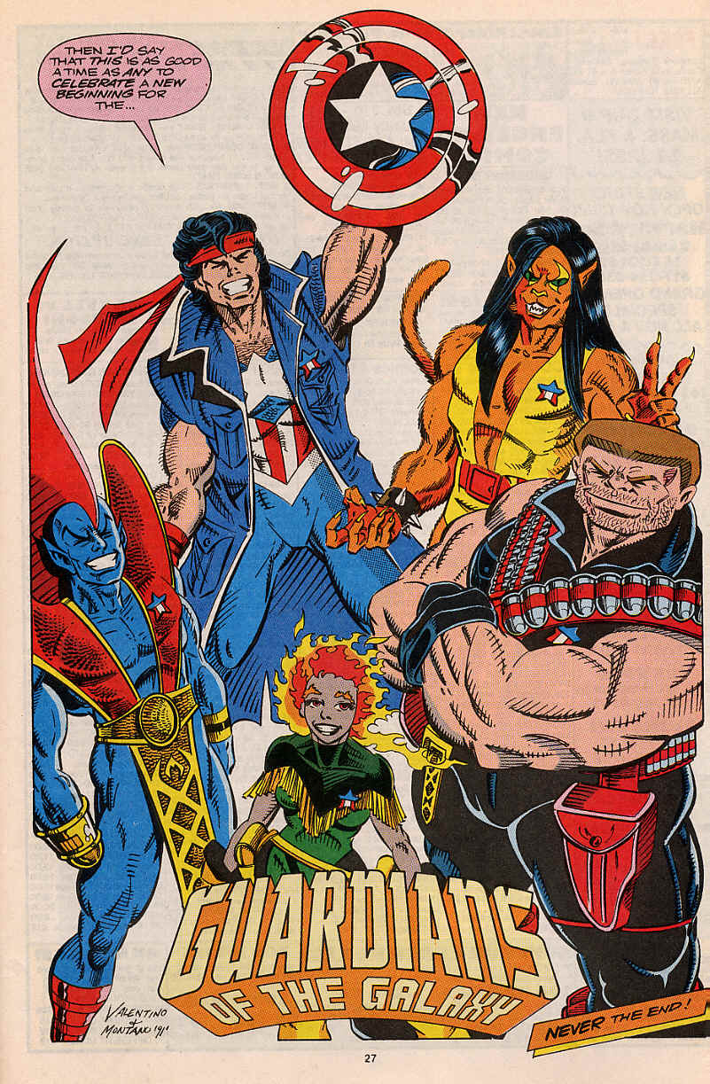 Read online Guardians of the Galaxy (1990) comic -  Issue #20 - 21