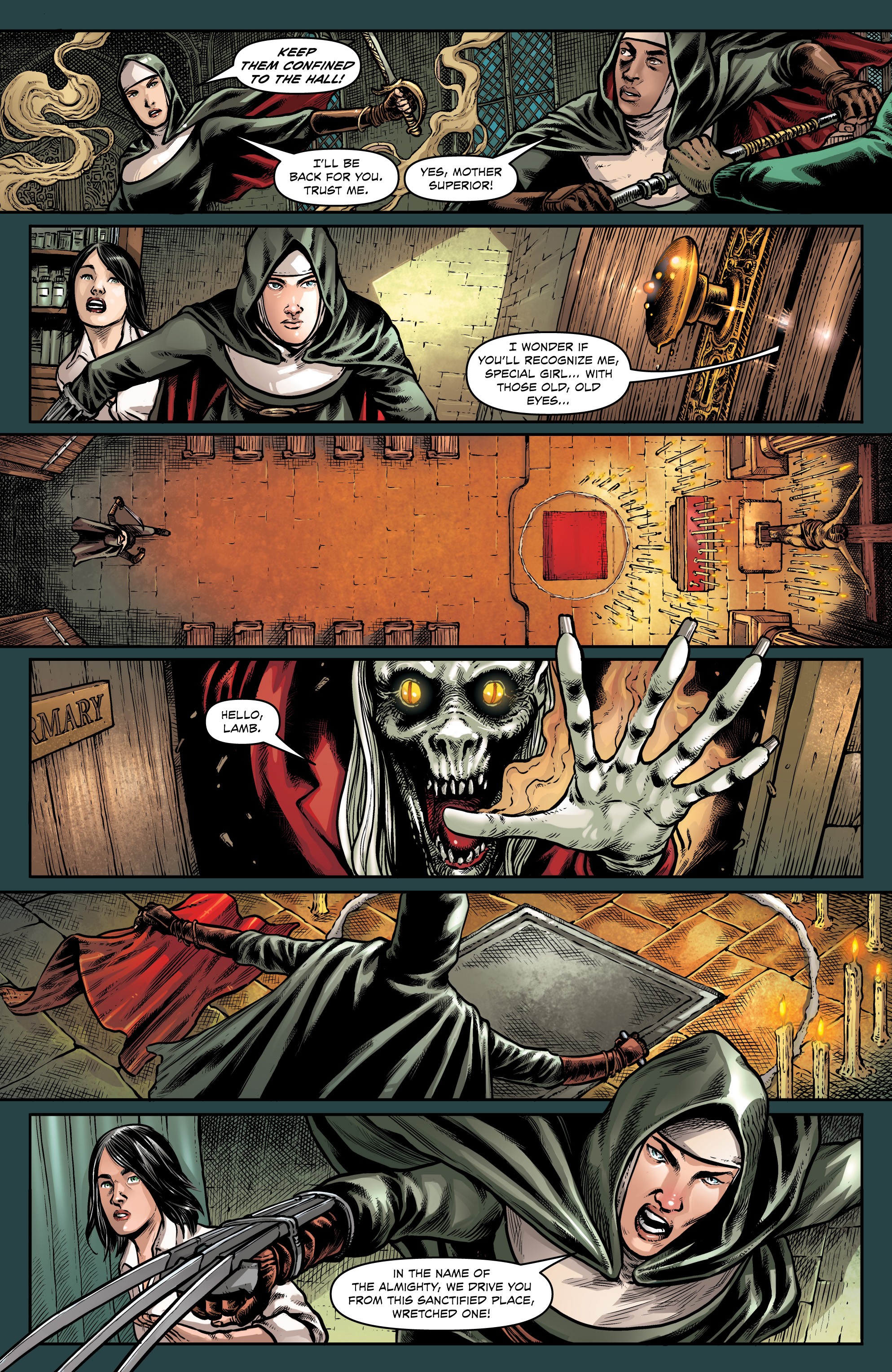 Read online Warrior Nun: Dora comic -  Issue #2 - 13
