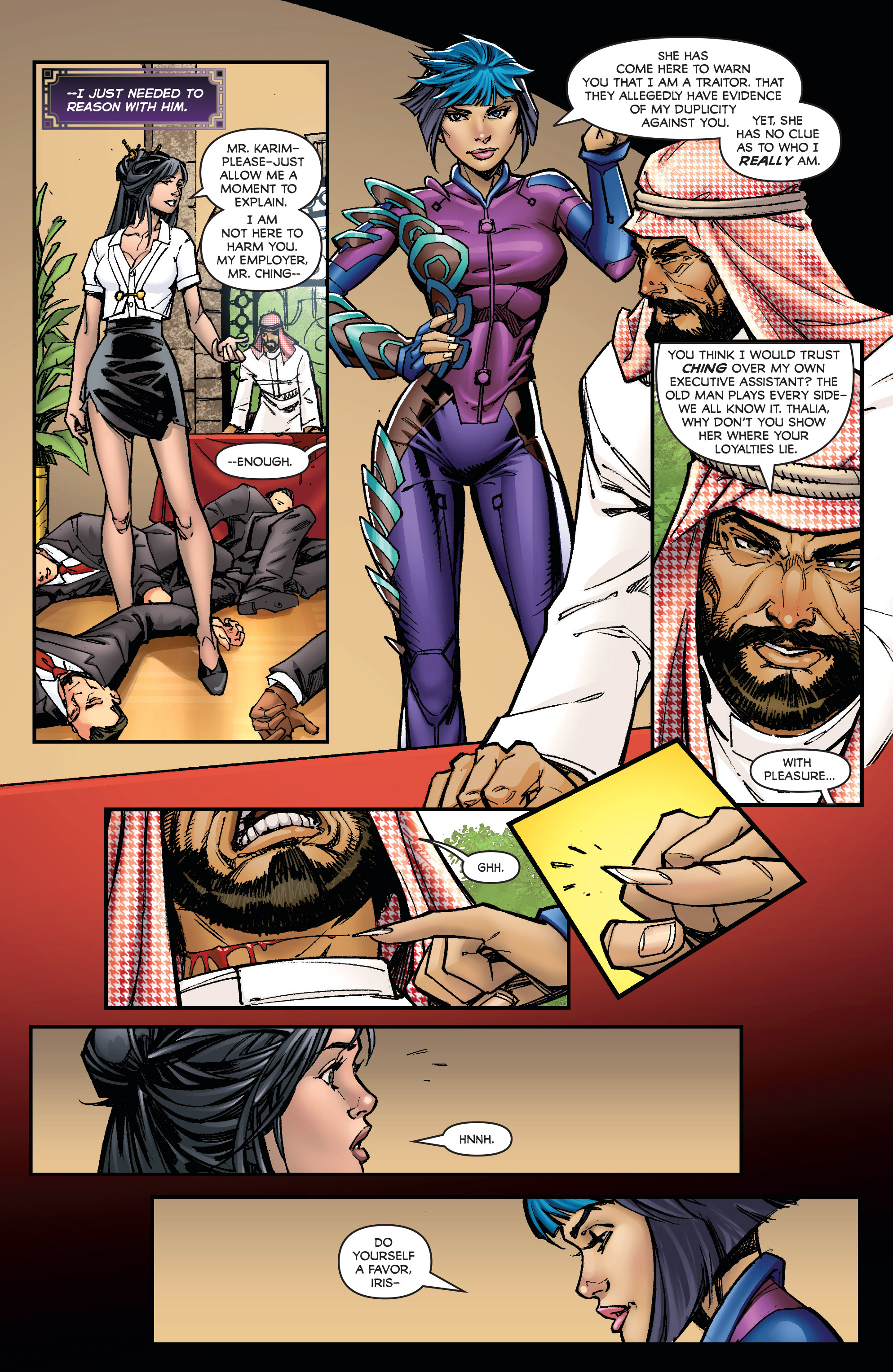 Read online Executive Assistant: Iris - Enemies Among Us comic -  Issue # Full - 23