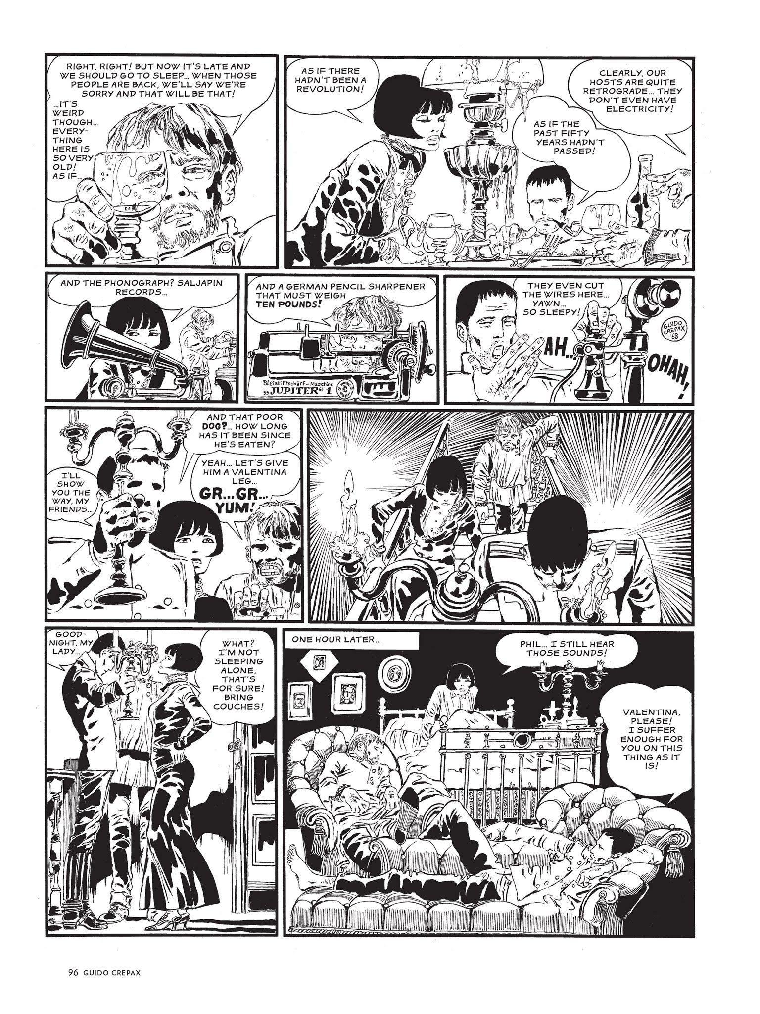 Read online The Complete Crepax comic -  Issue # TPB 1 - 90