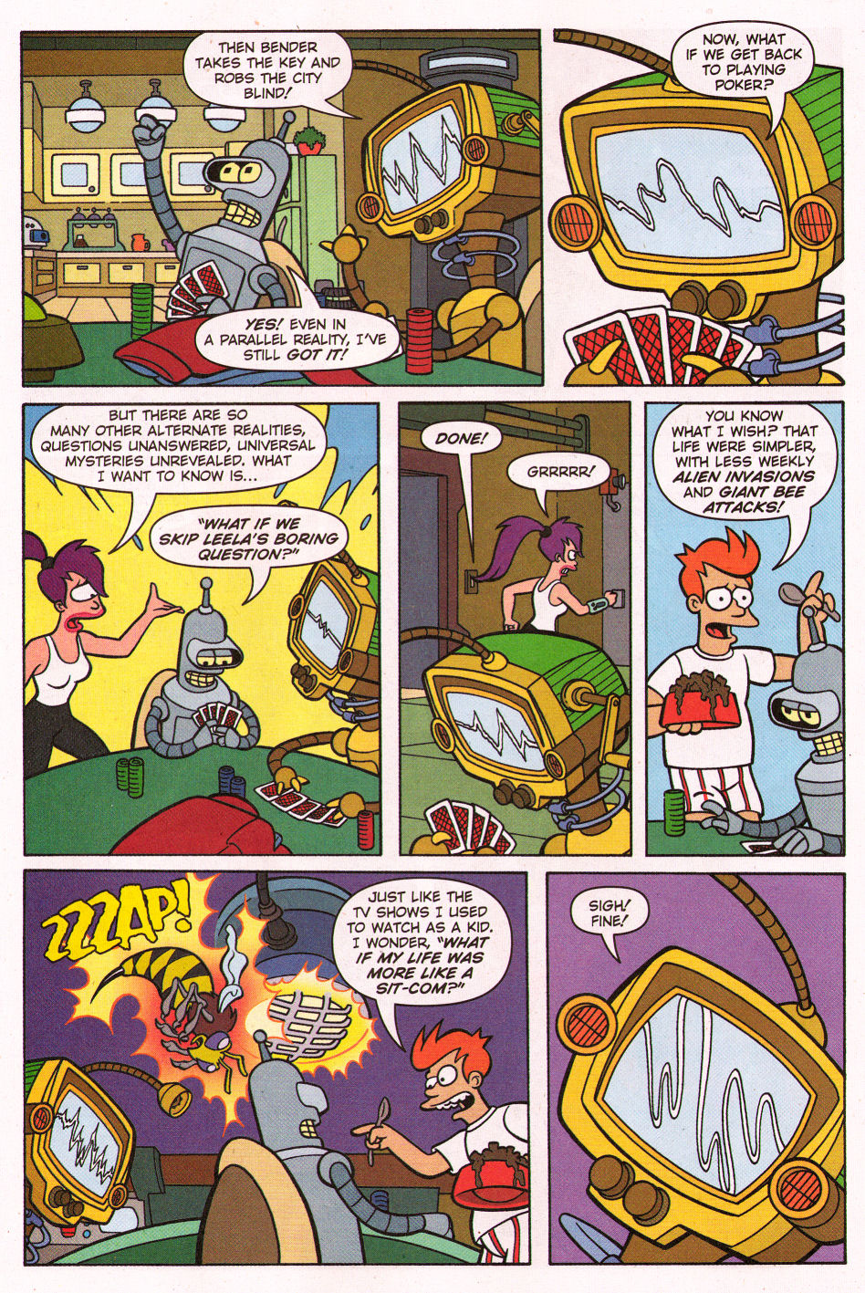 Read online Futurama Comics comic -  Issue #24 - 16