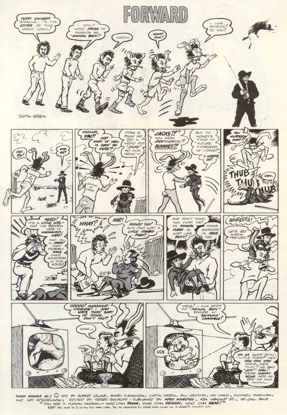 Read online Funny Aminals comic -  Issue # Full - 2