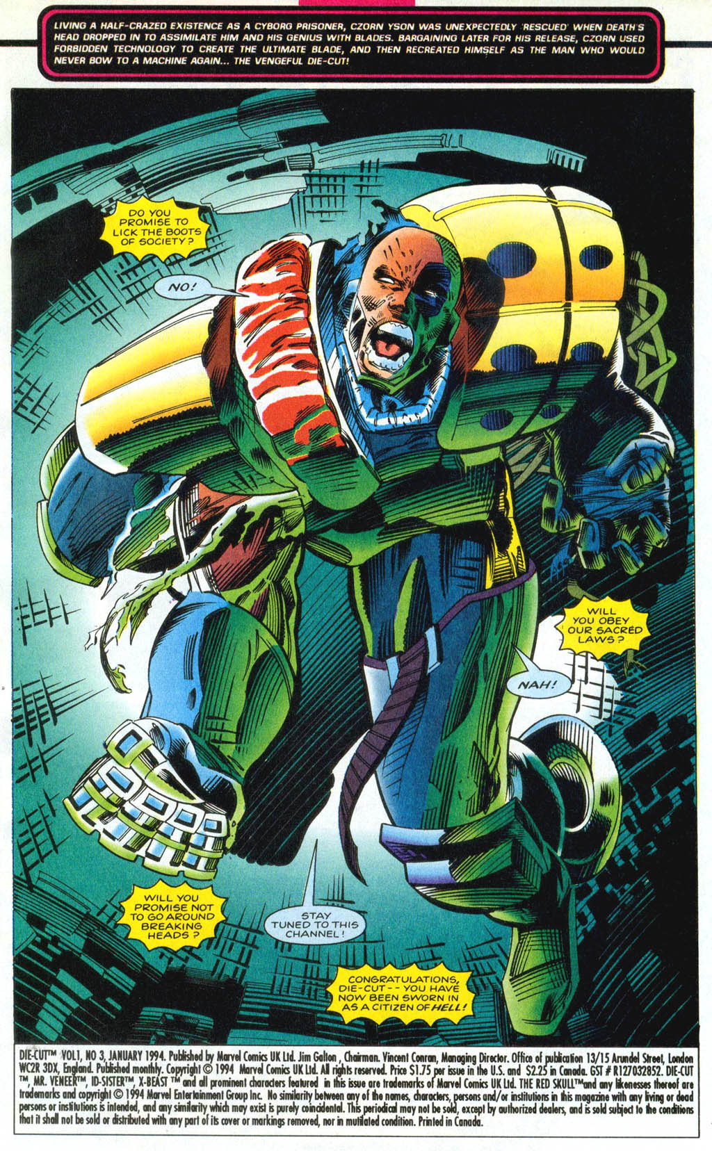 Read online Die Cut comic -  Issue #3 - 2