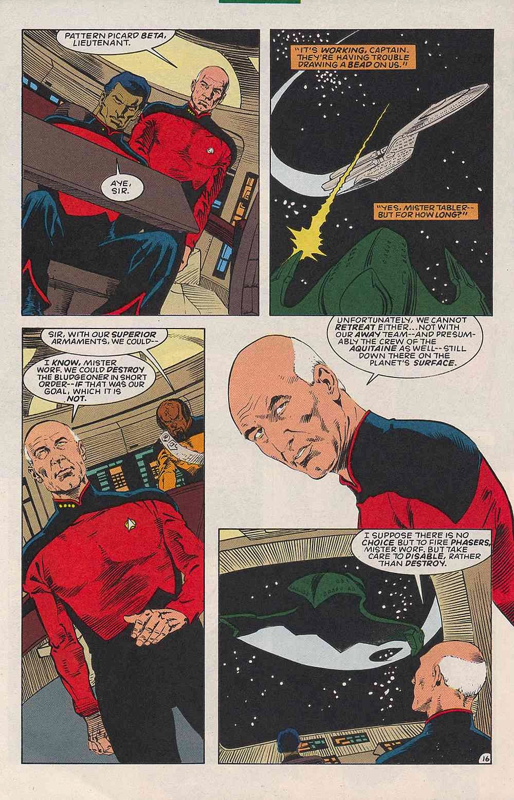 Read online Star Trek: The Next Generation (1989) comic -  Issue #60 - 16