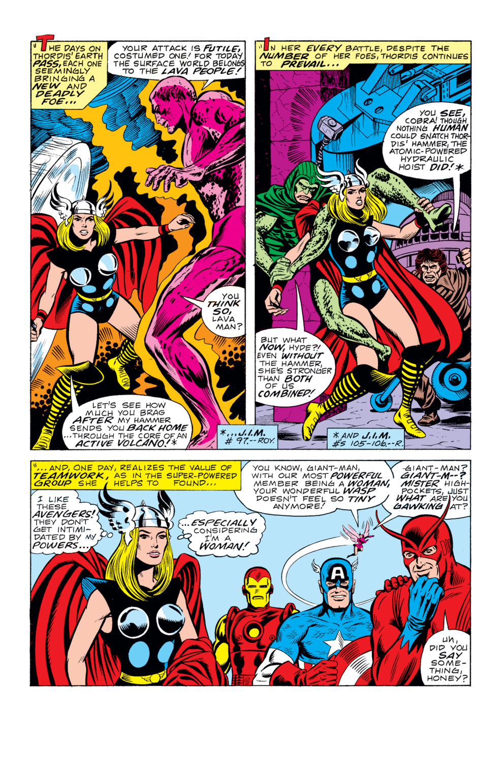 What If? (1977) issue 10 - Jane Foster had found the hammer of Thor - Page 22