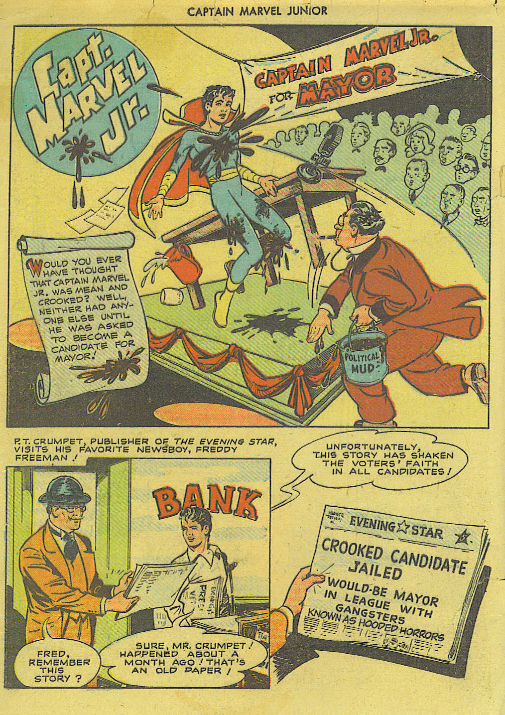 Read online Captain Marvel, Jr. comic -  Issue #67 - 2