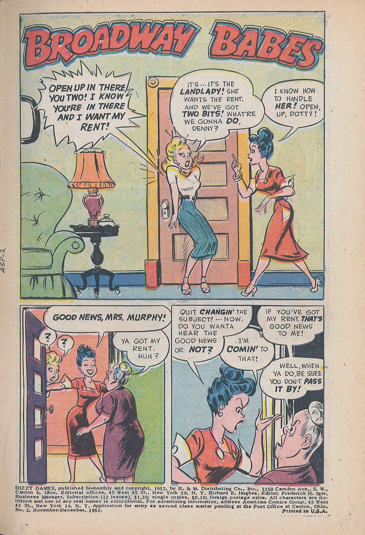 Read online Dizzy Dames comic -  Issue #2 - 3