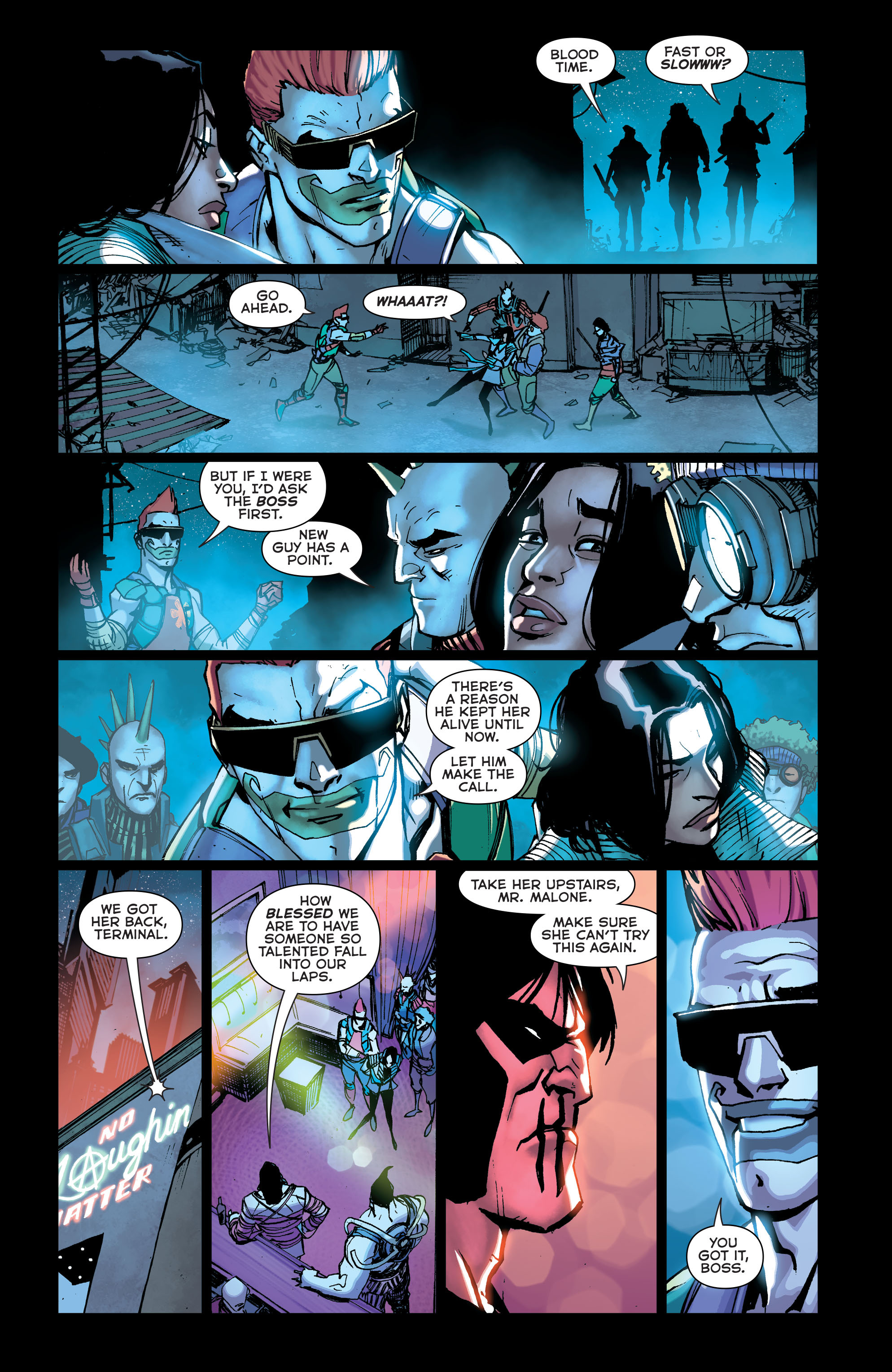 Read online Batman Beyond (2016) comic -  Issue #3 - 11