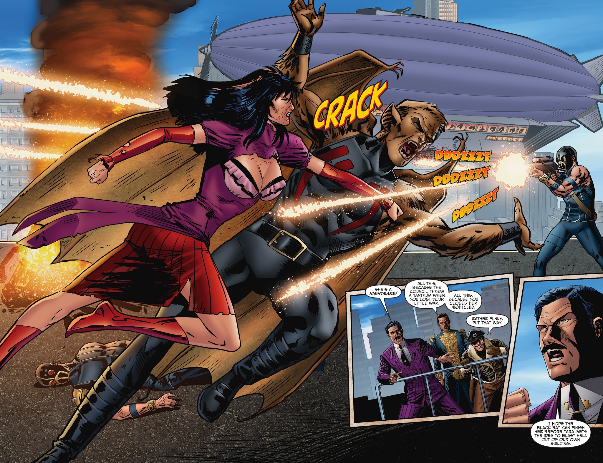 Read online Legenderry: Vampirella comic -  Issue # _TPB - 100
