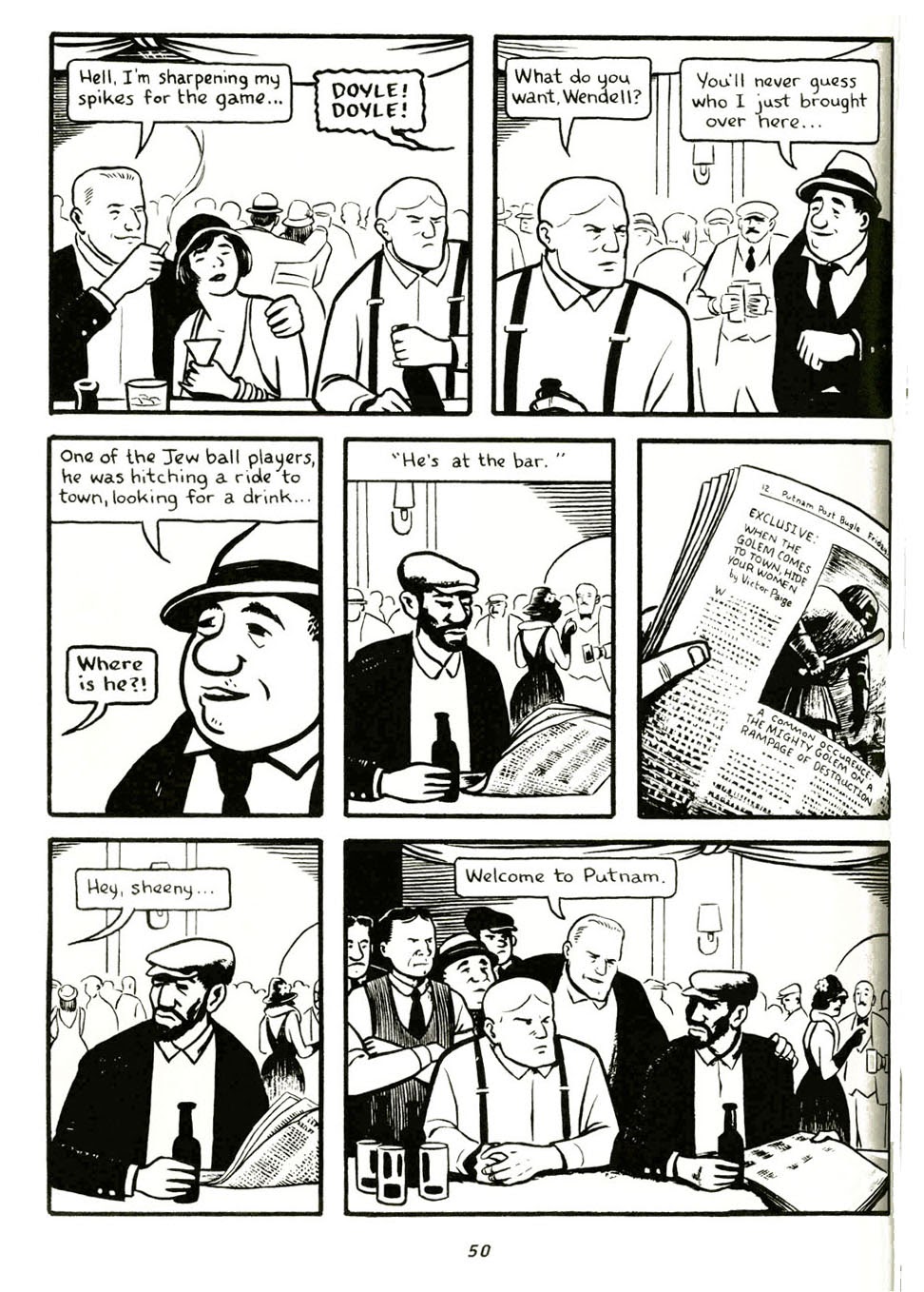 Read online The Golem's Mighty Swing comic -  Issue # TPB - 52
