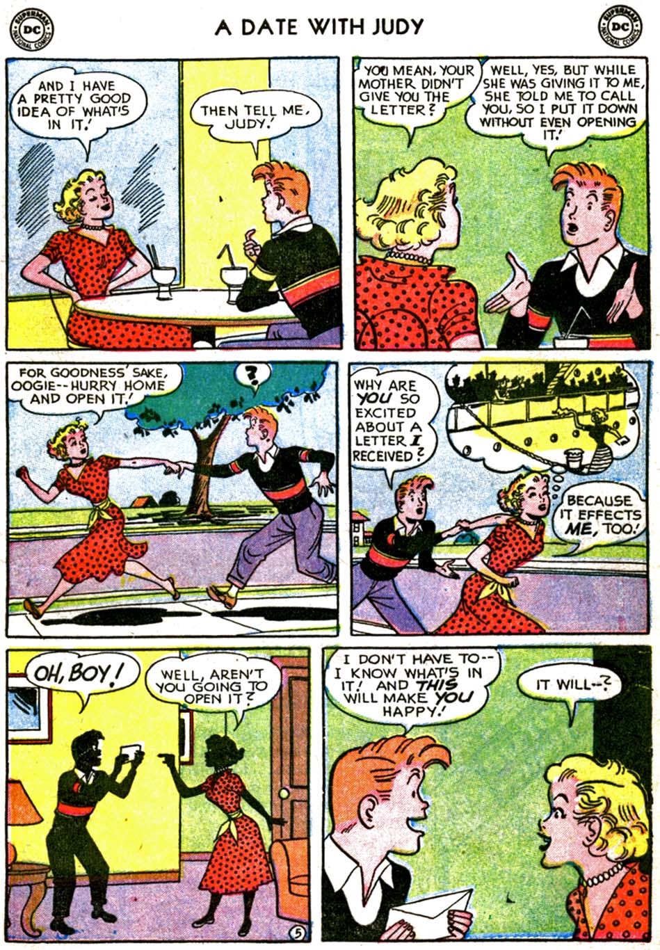 Read online A Date with Judy comic -  Issue #32 - 7