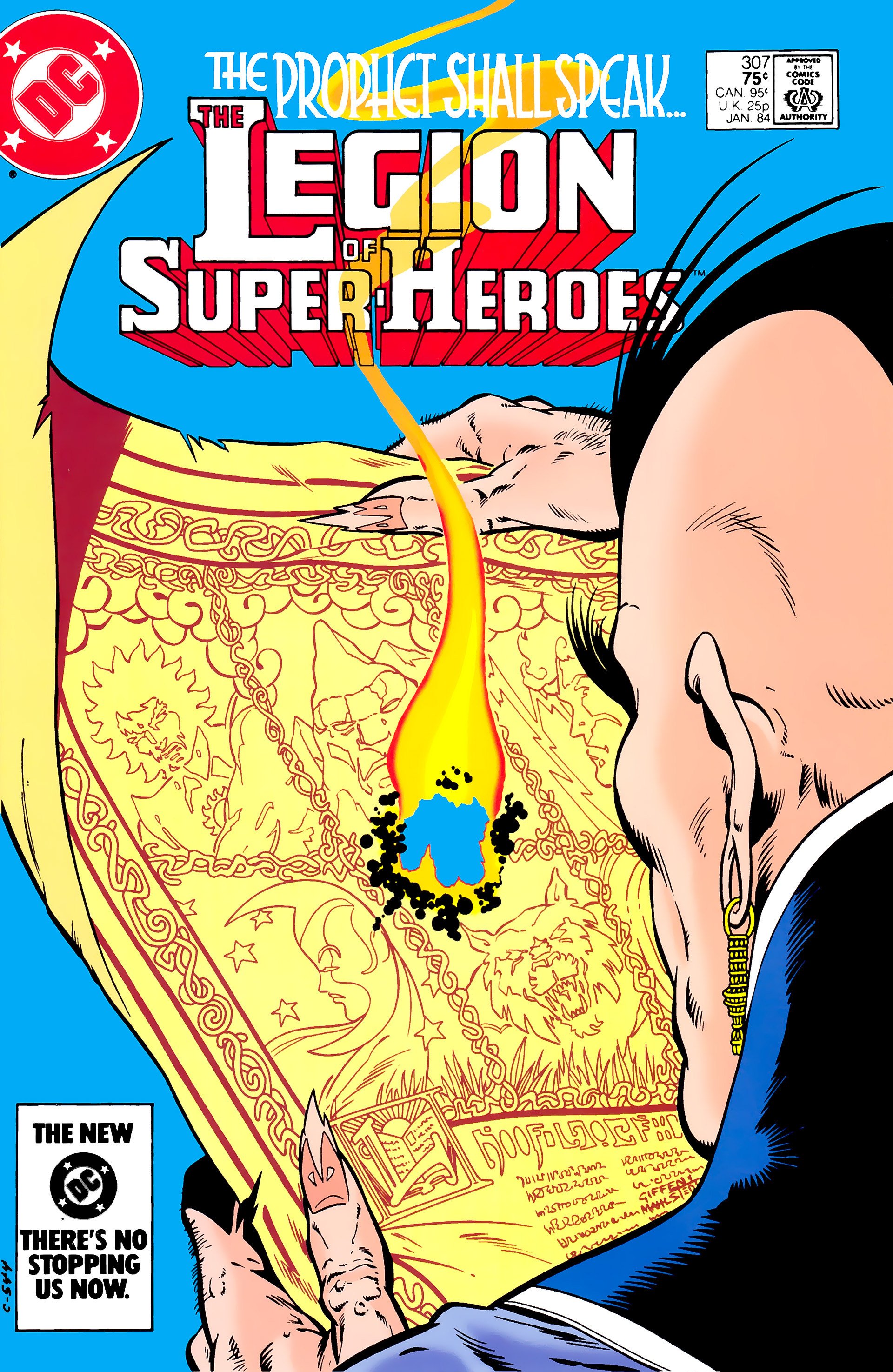 Read online Legion of Super-Heroes (1980) comic -  Issue #307 - 1