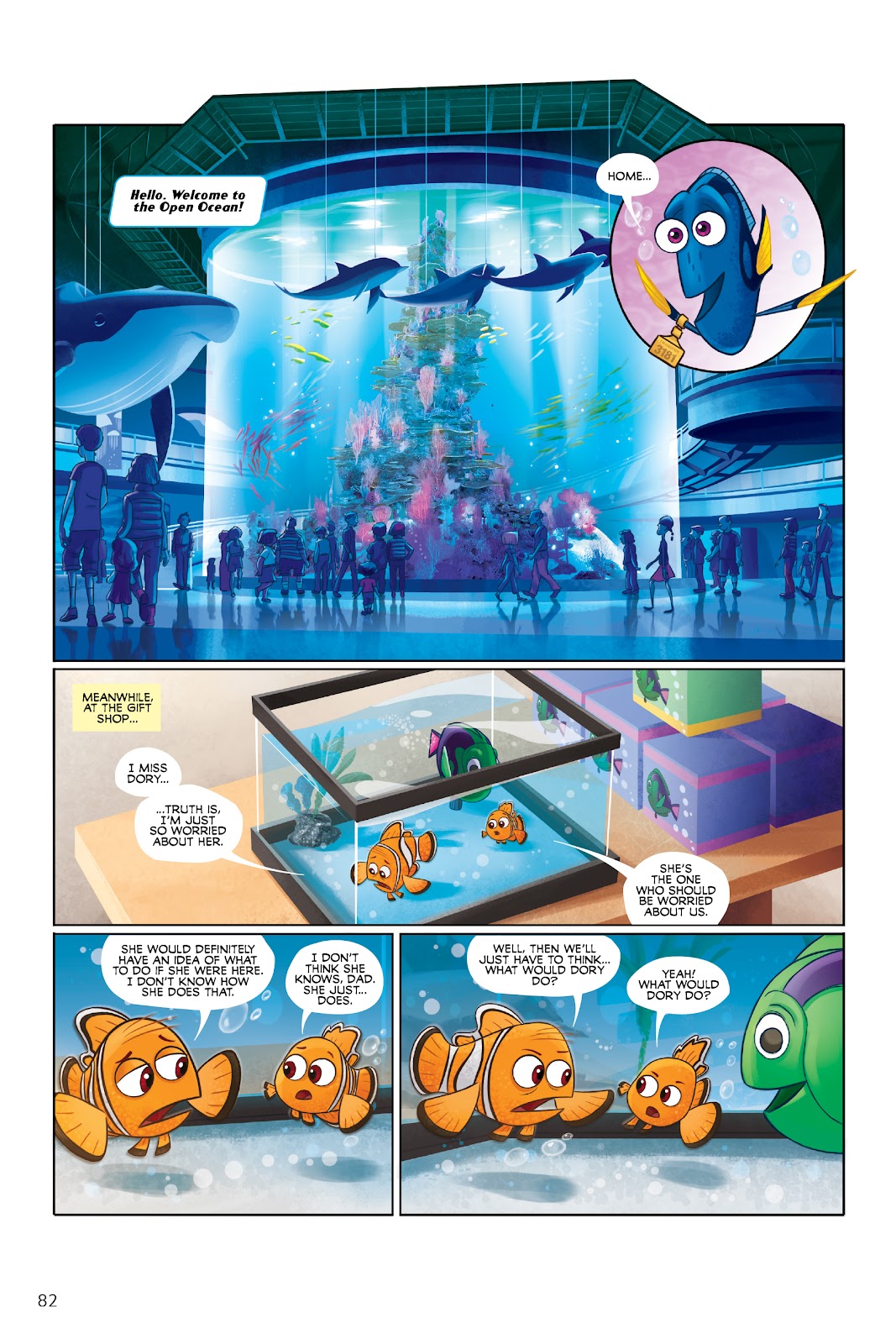 Disney/PIXAR Finding Nemo and Finding Dory: The Story of the Movies in Comics issue TPB - Page 82