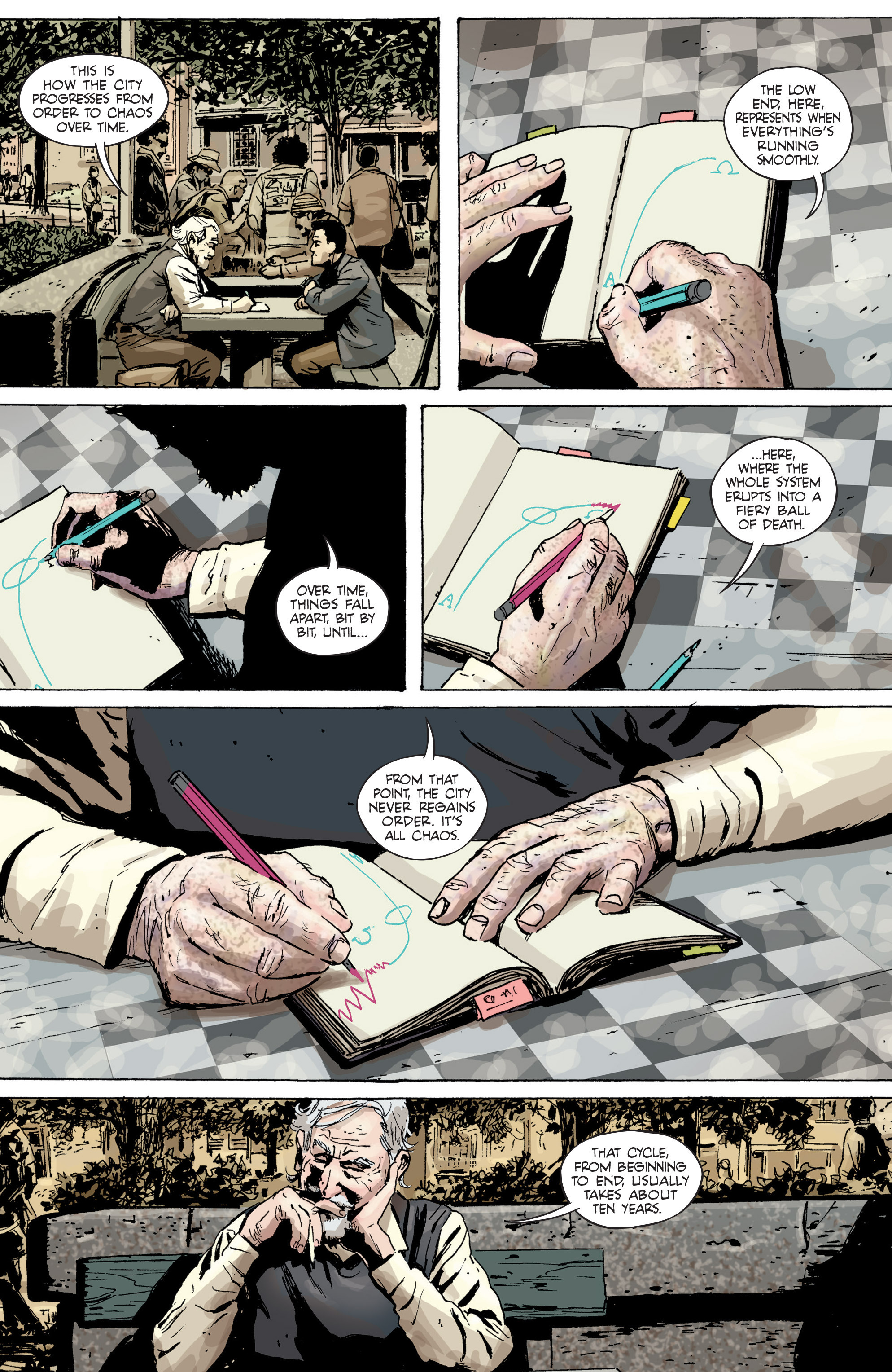 Read online Strange Attractors comic -  Issue #3 - 6