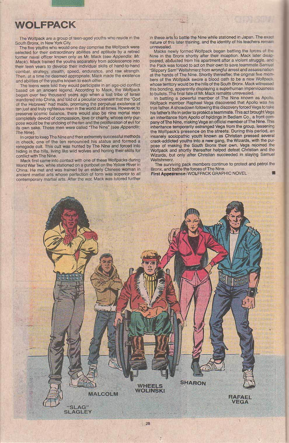 Read online The Official Handbook of the Marvel Universe: Update '89 comic -  Issue #8 - 57