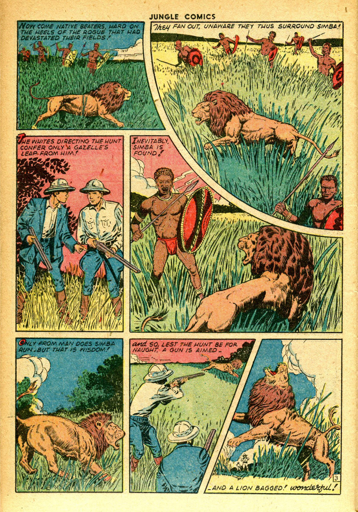 Read online Jungle Comics comic -  Issue #66 - 40