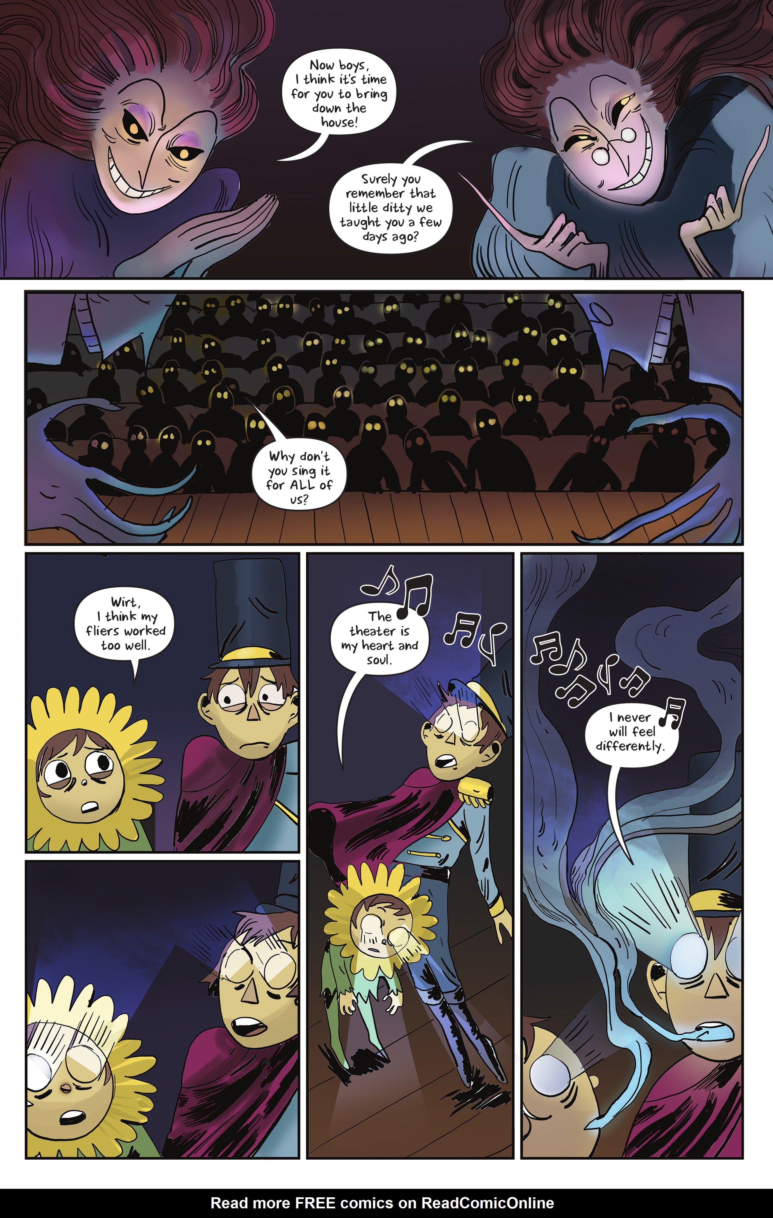 Read online Over the Garden Wall: Soulful Symphonies comic -  Issue # TPB - 101