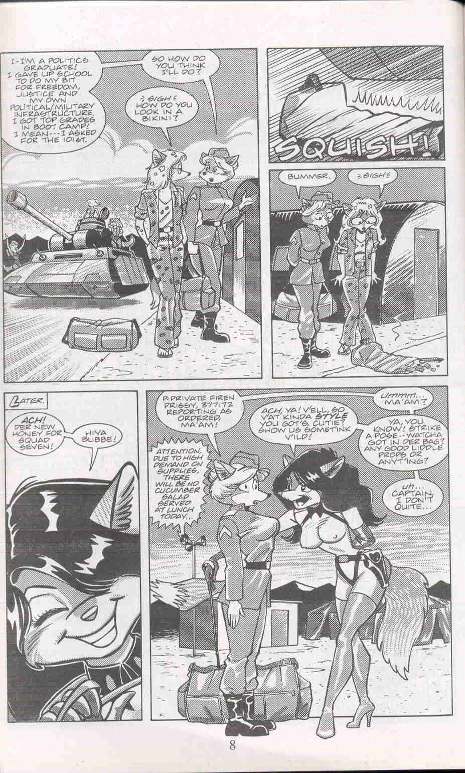 Read online Tank Vixens comic -  Issue #1 - 10