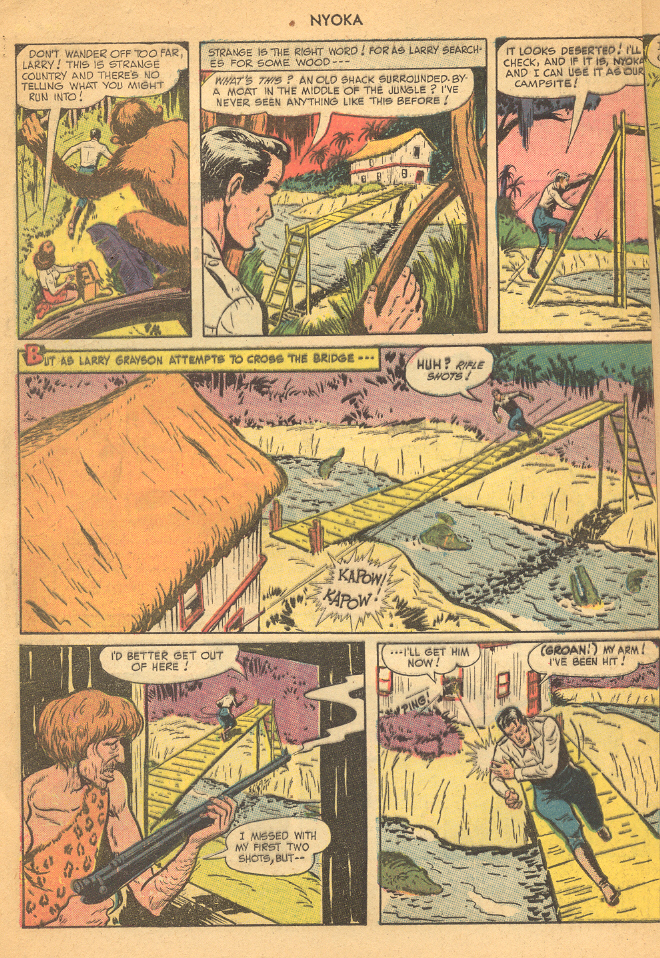 Read online Nyoka the Jungle Girl (1945) comic -  Issue #37 - 4