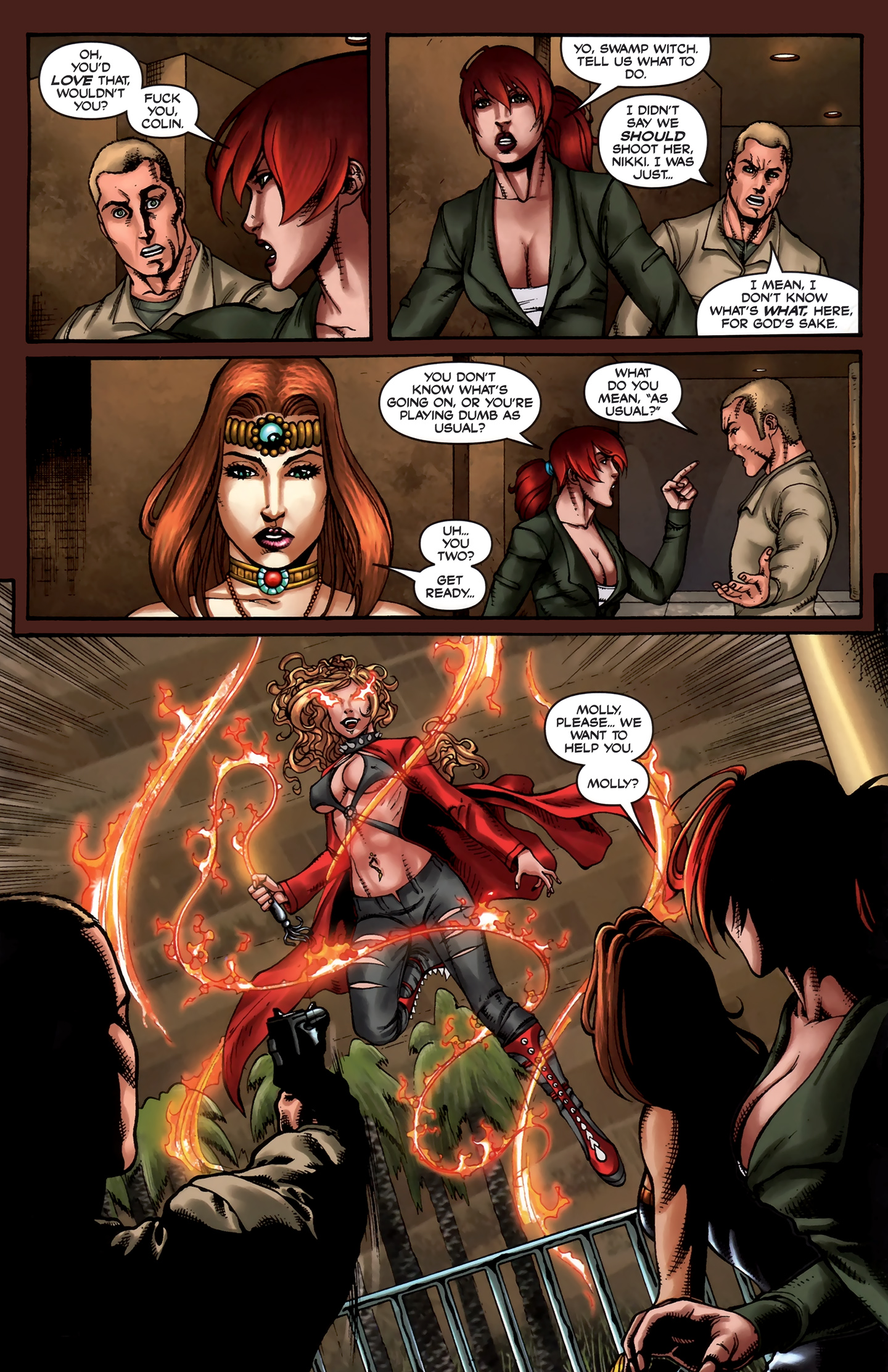 Read online War Goddess comic -  Issue #3 - 17