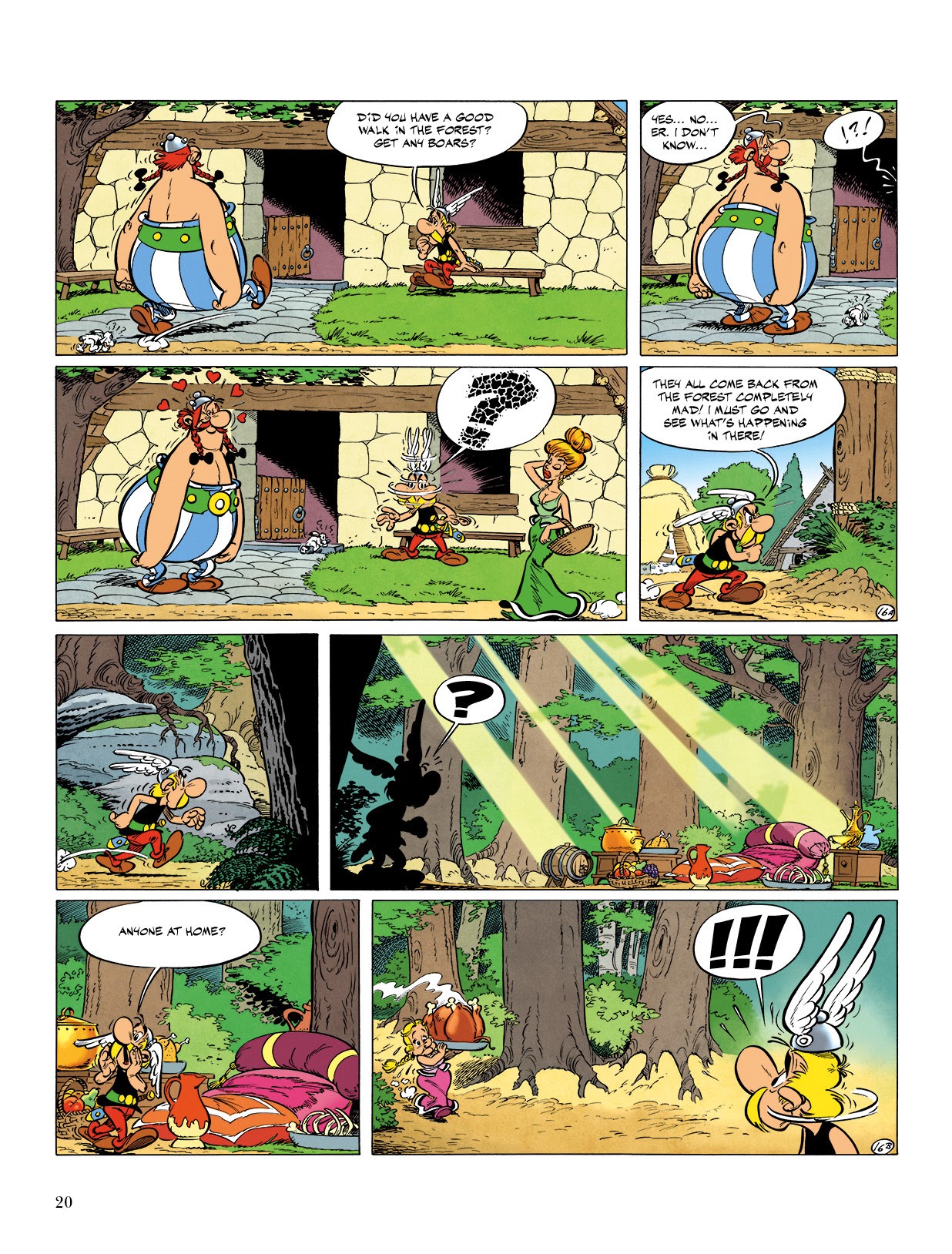 Read online Asterix comic -  Issue #19 - 21