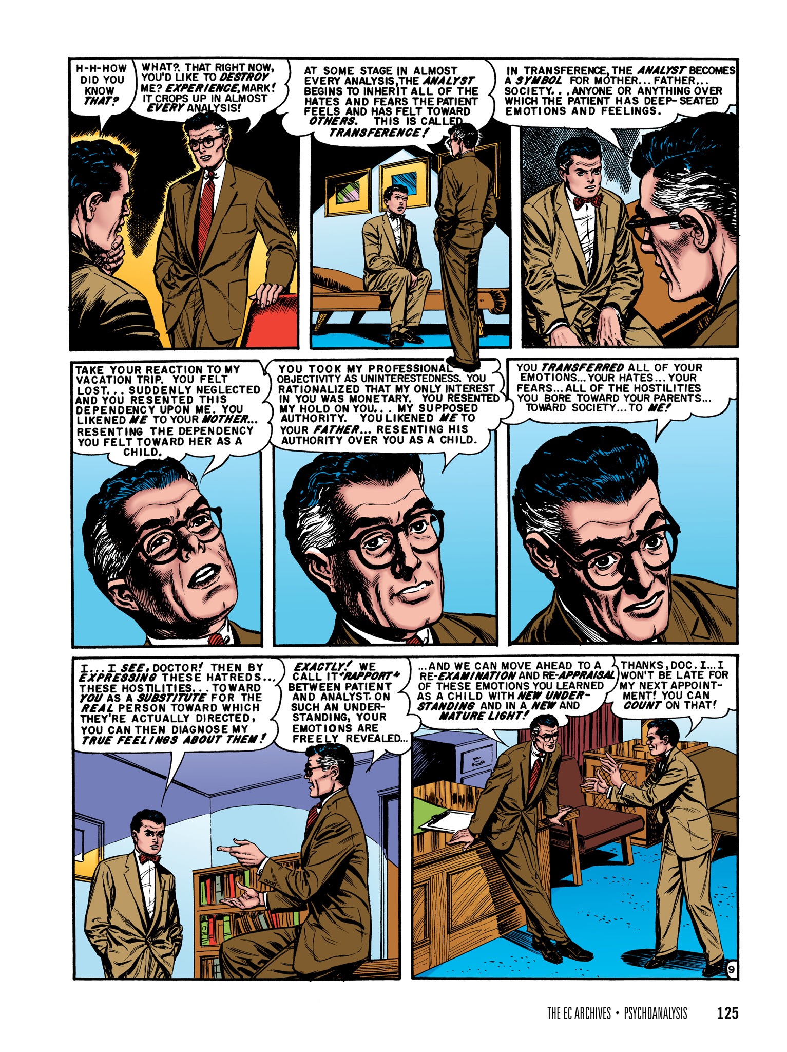 Read online Psychoanalysis comic -  Issue # _TPB - 129