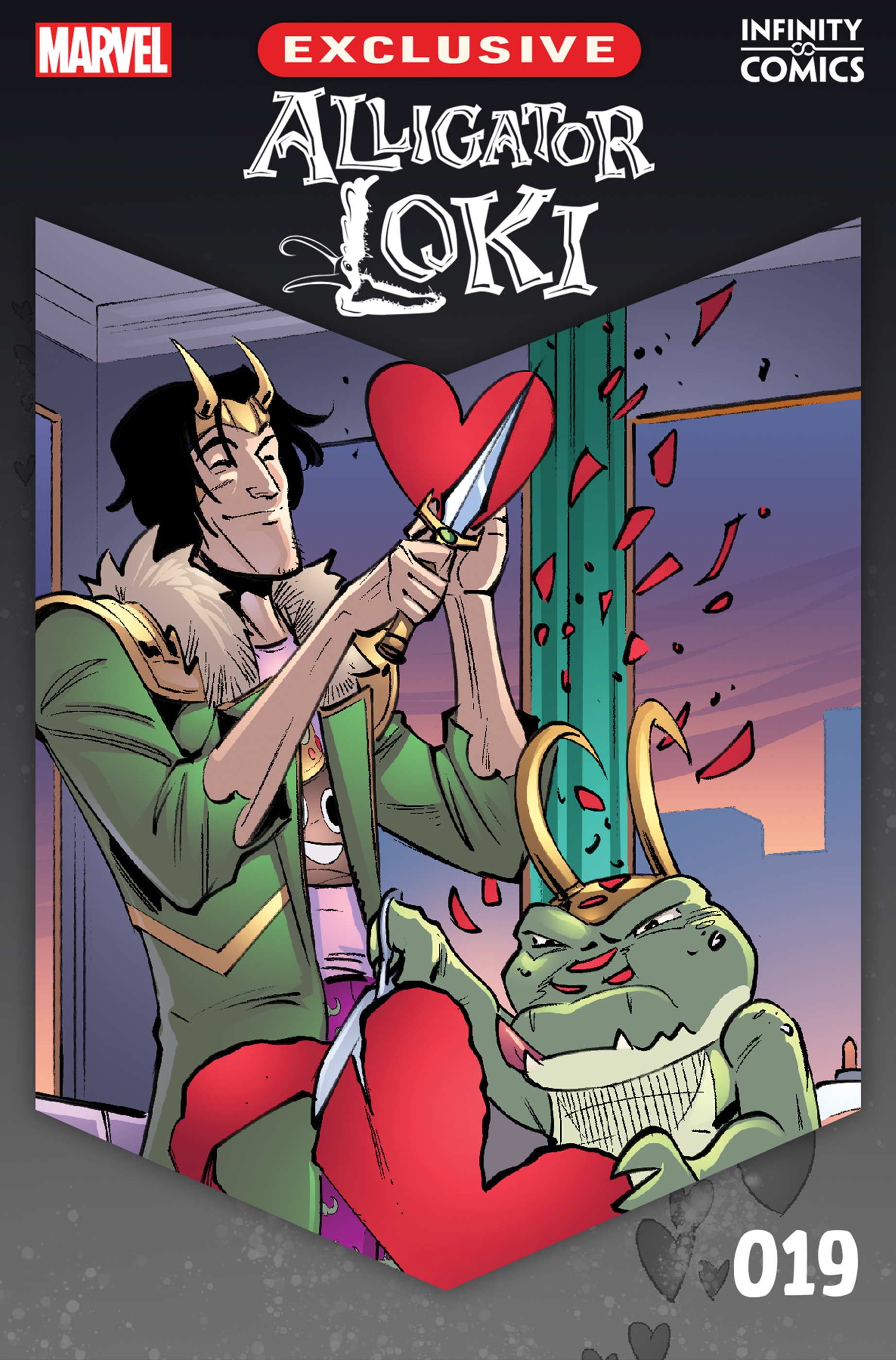 Read online Alligator Loki: Infinity Comic comic -  Issue #19 - 1