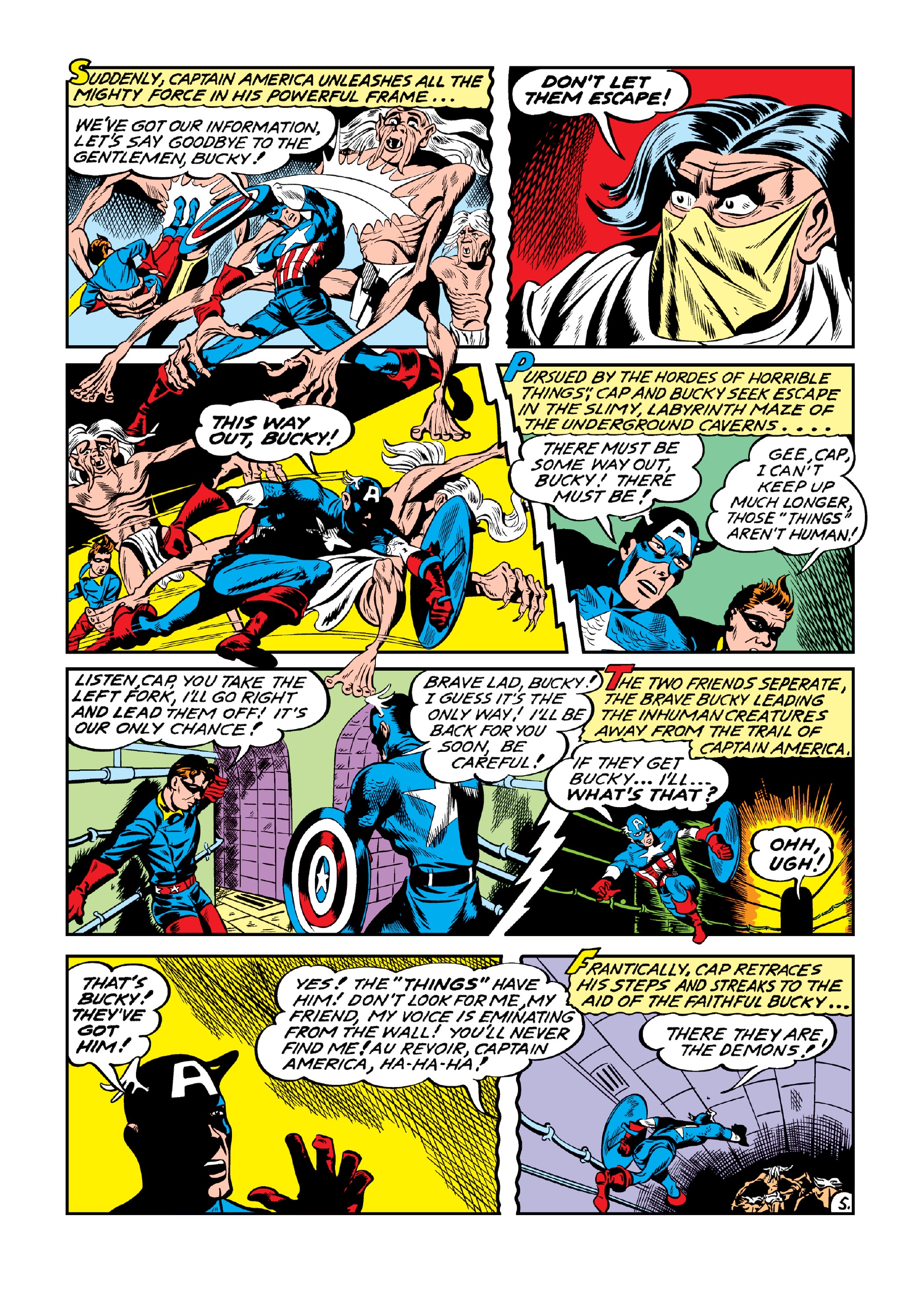 Read online Marvel Masterworks: Golden Age Captain America comic -  Issue # TPB 5 (Part 3) - 63