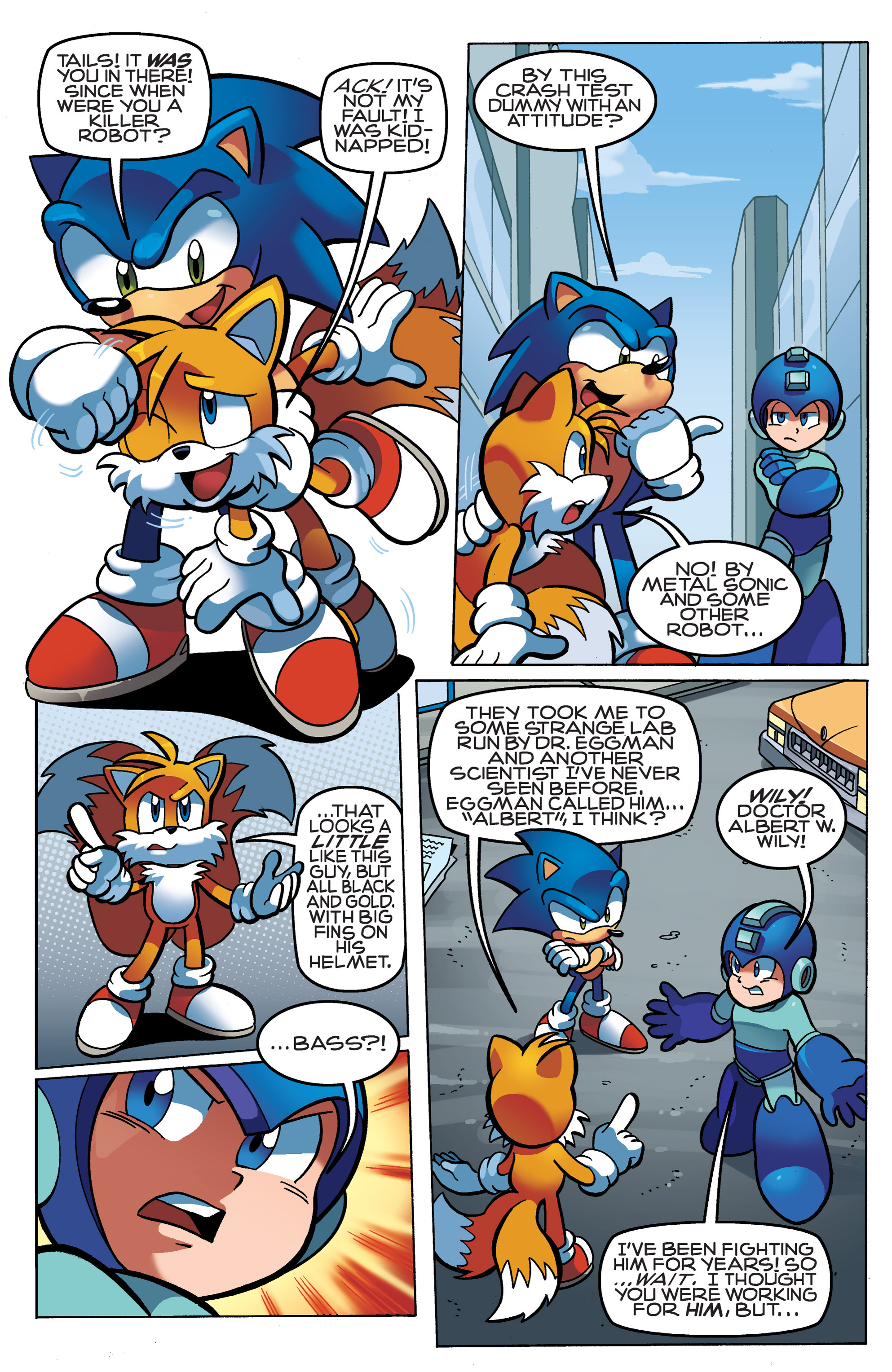 Read online Sonic Mega Man Worlds Collide comic -  Issue # Vol 1 - 101