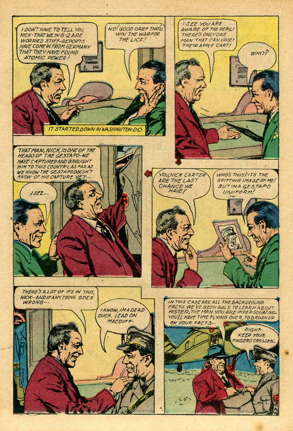 Read online Shadow Comics comic -  Issue #69 - 24