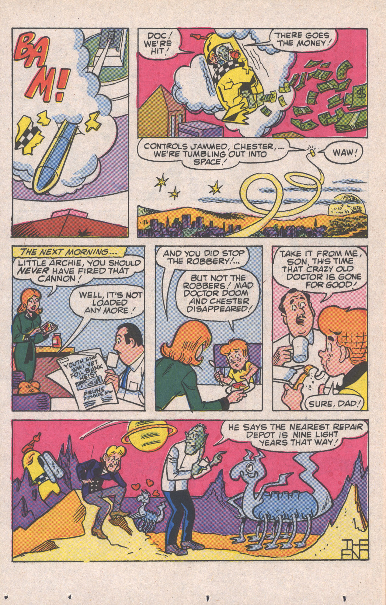 Read online Archie Giant Series Magazine comic -  Issue #570 - 24
