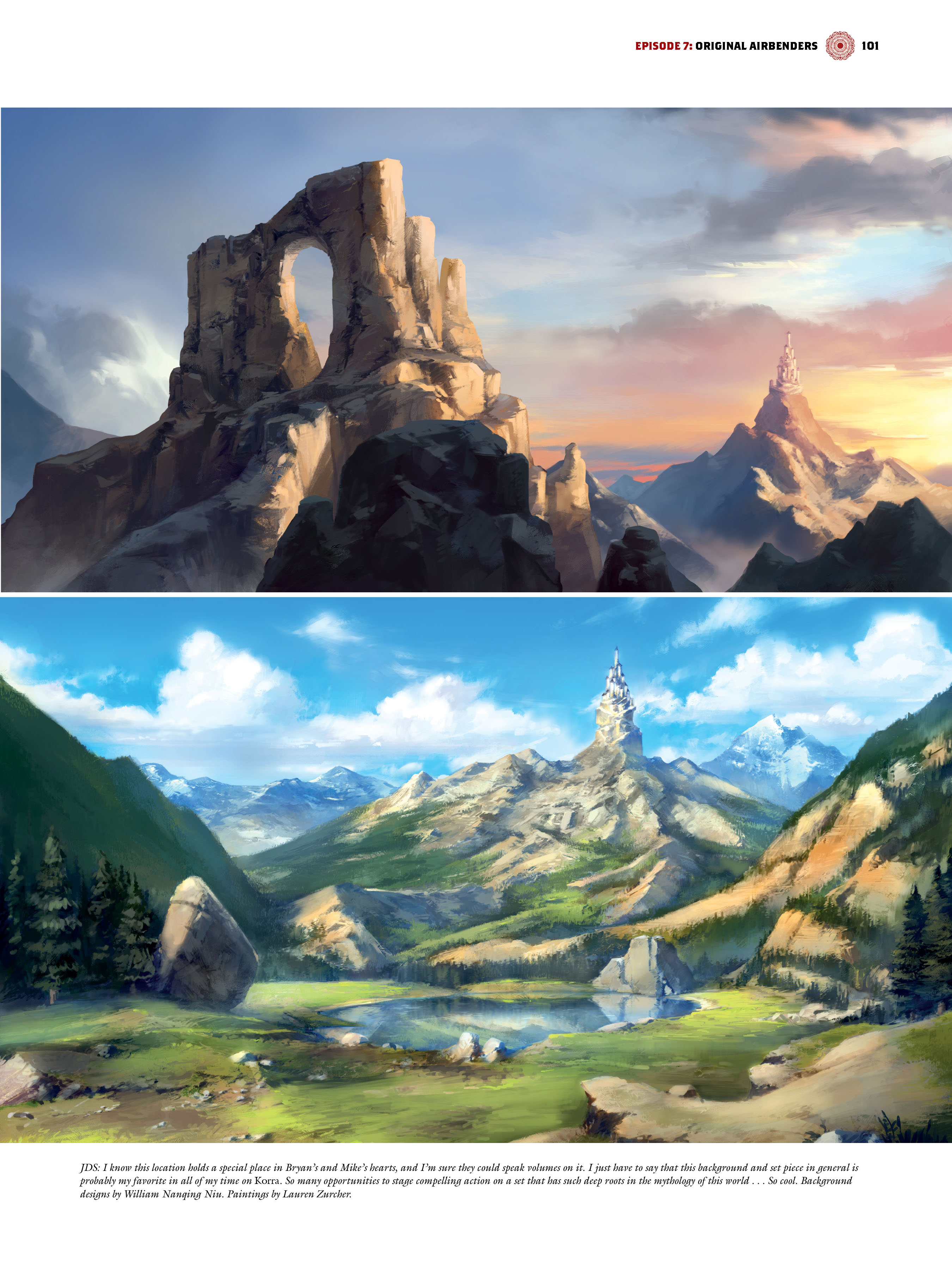 Read online The Legend of Korra: The Art of the Animated Series comic -  Issue # TPB 3 - 102