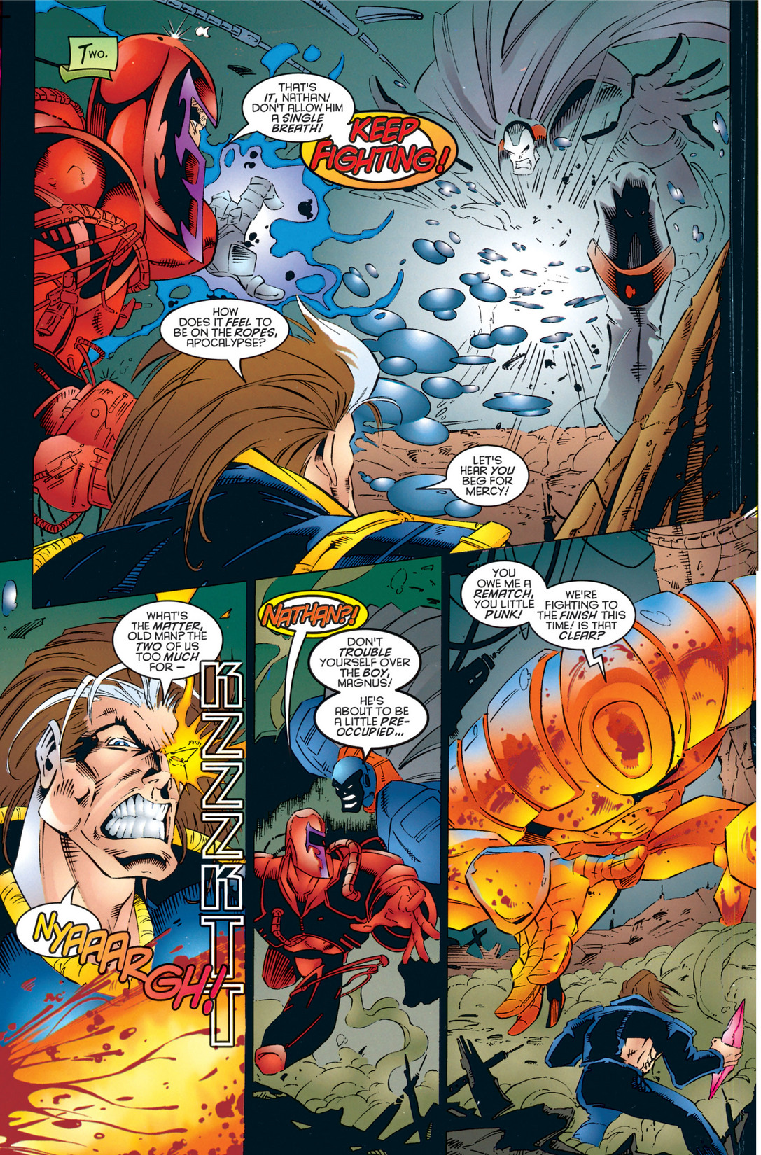 Read online X-Men: The Complete Age of Apocalypse Epic comic -  Issue # TPB 4 - 226