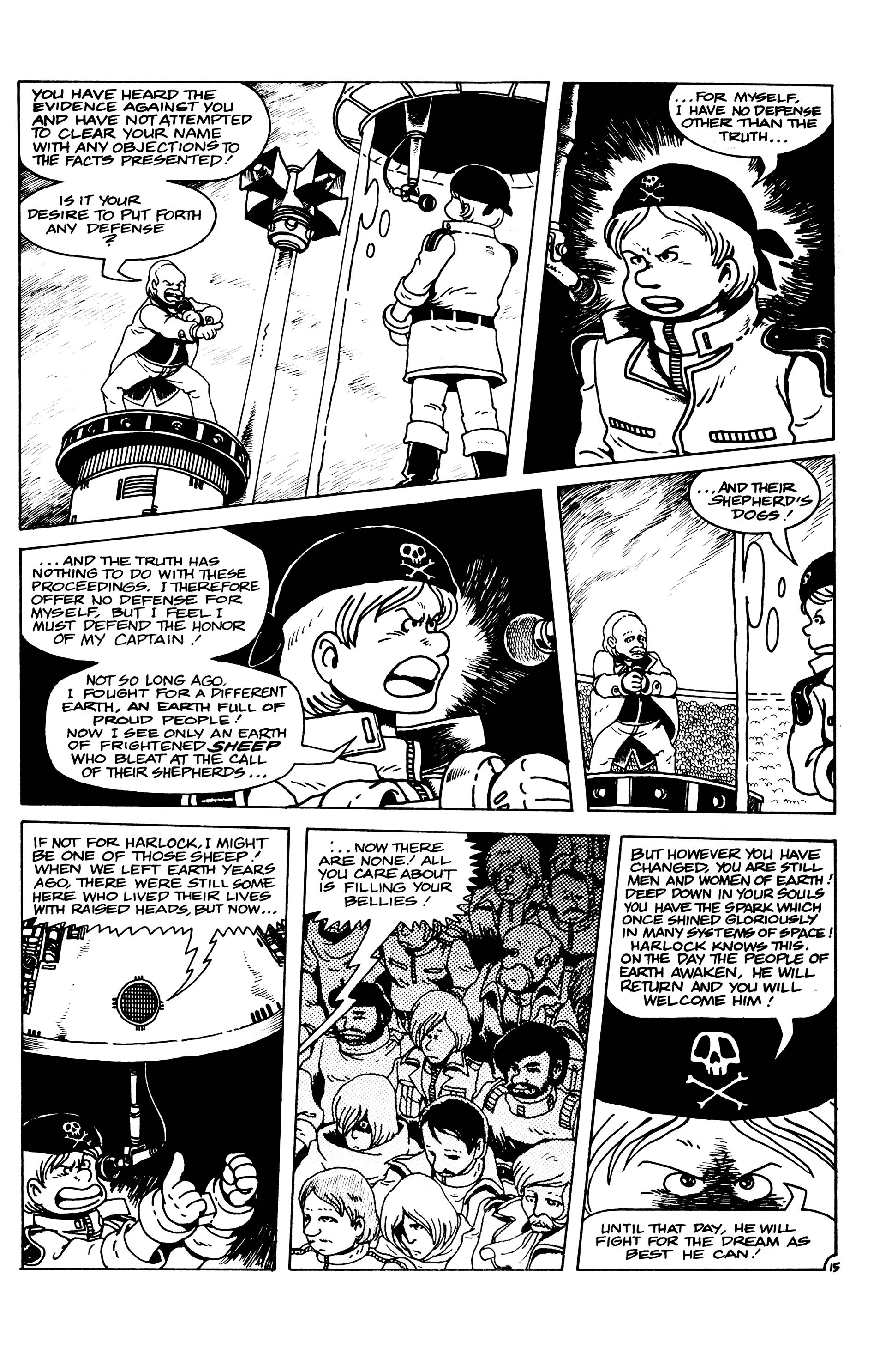 Read online Captain Harlock comic -  Issue #1 - 17