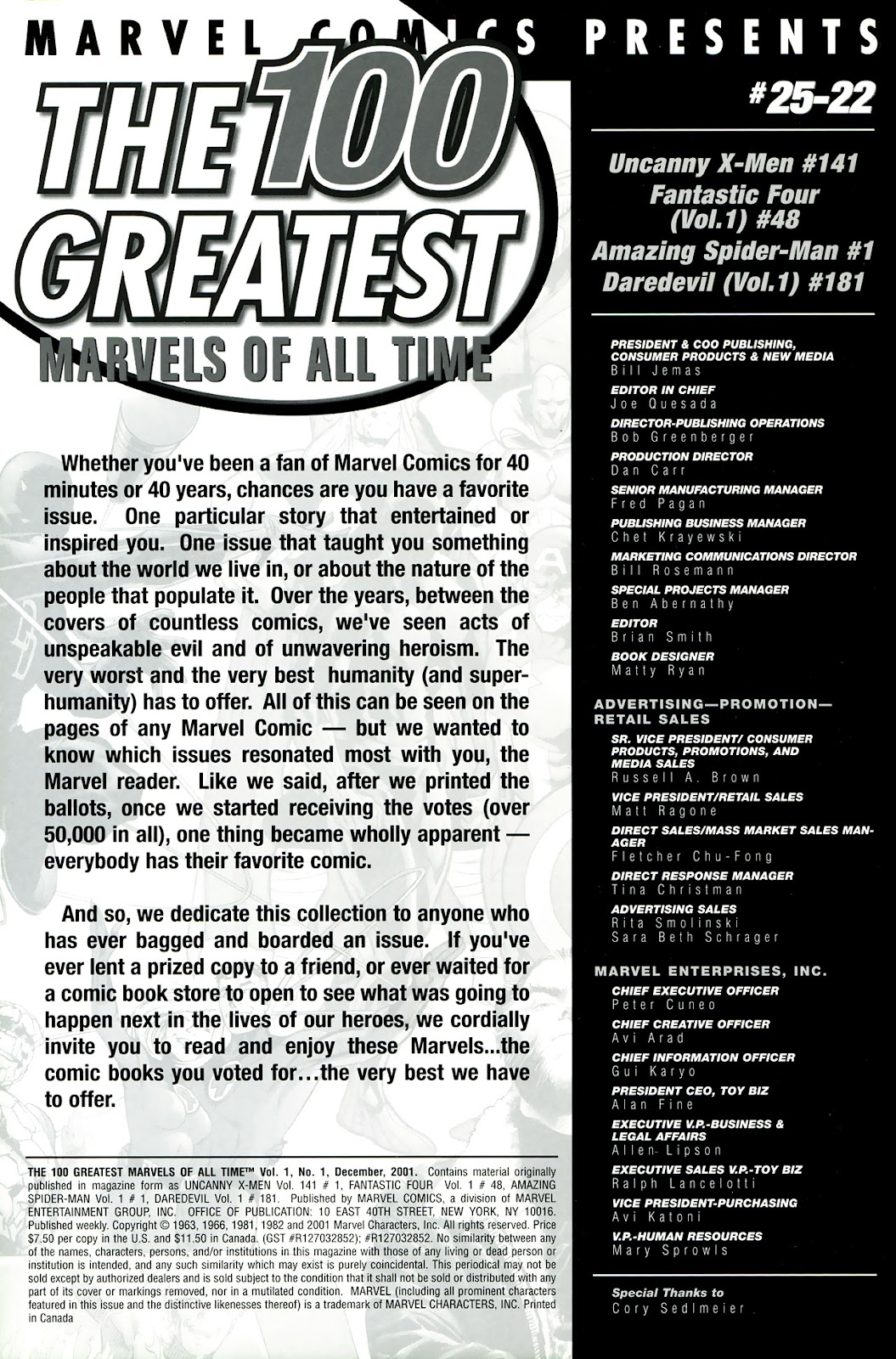 The 100 Greatest Marvels of All Time issue 1 - Page 2