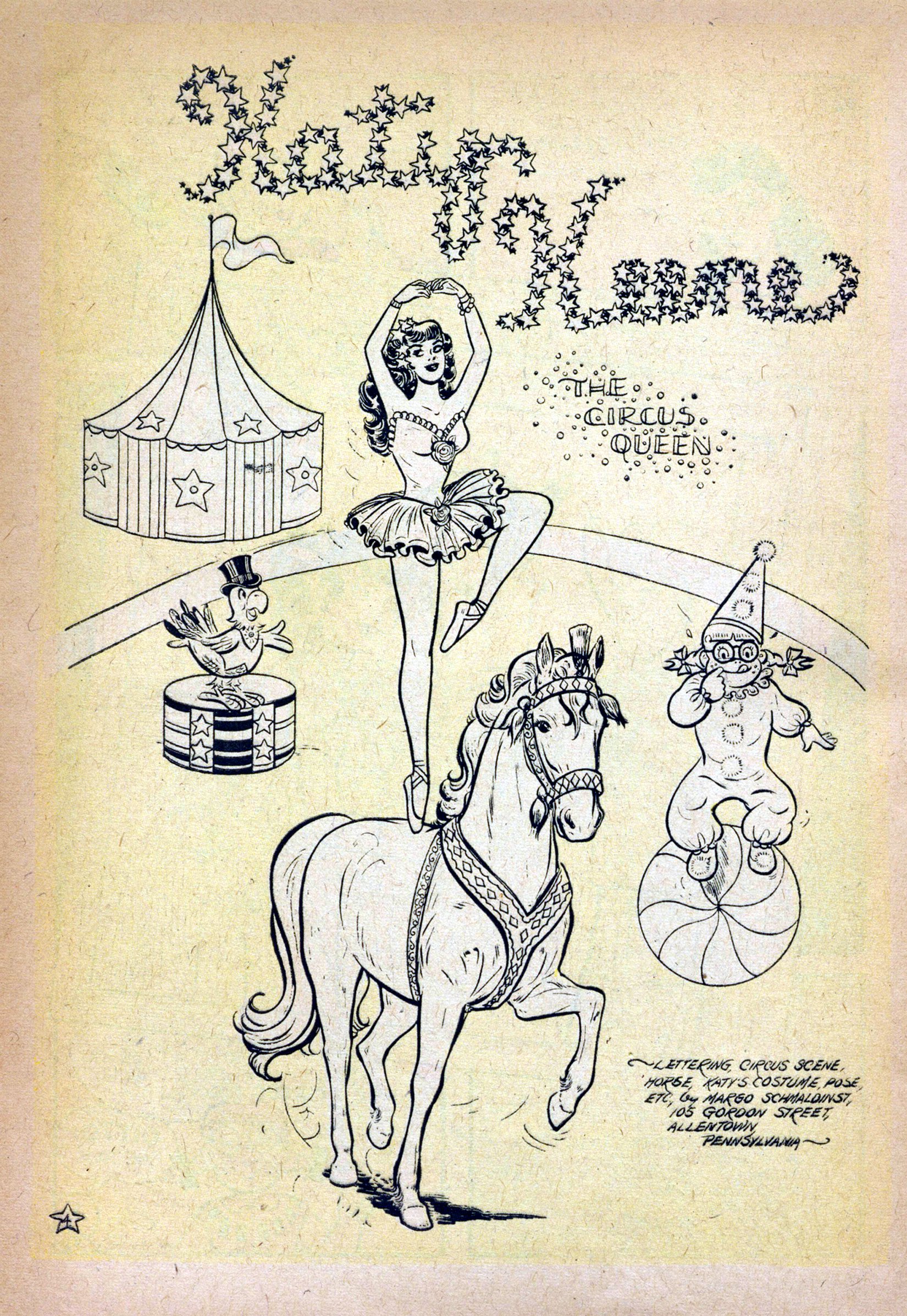 Read online Katy Keene (1949) comic -  Issue #31 - 32