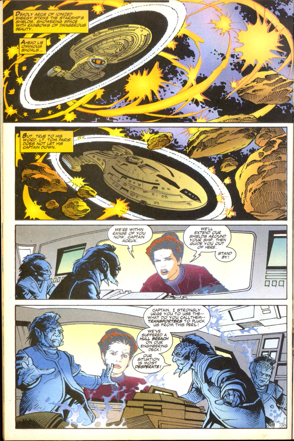 Read online Star Trek: Voyager comic -  Issue #1 - 12