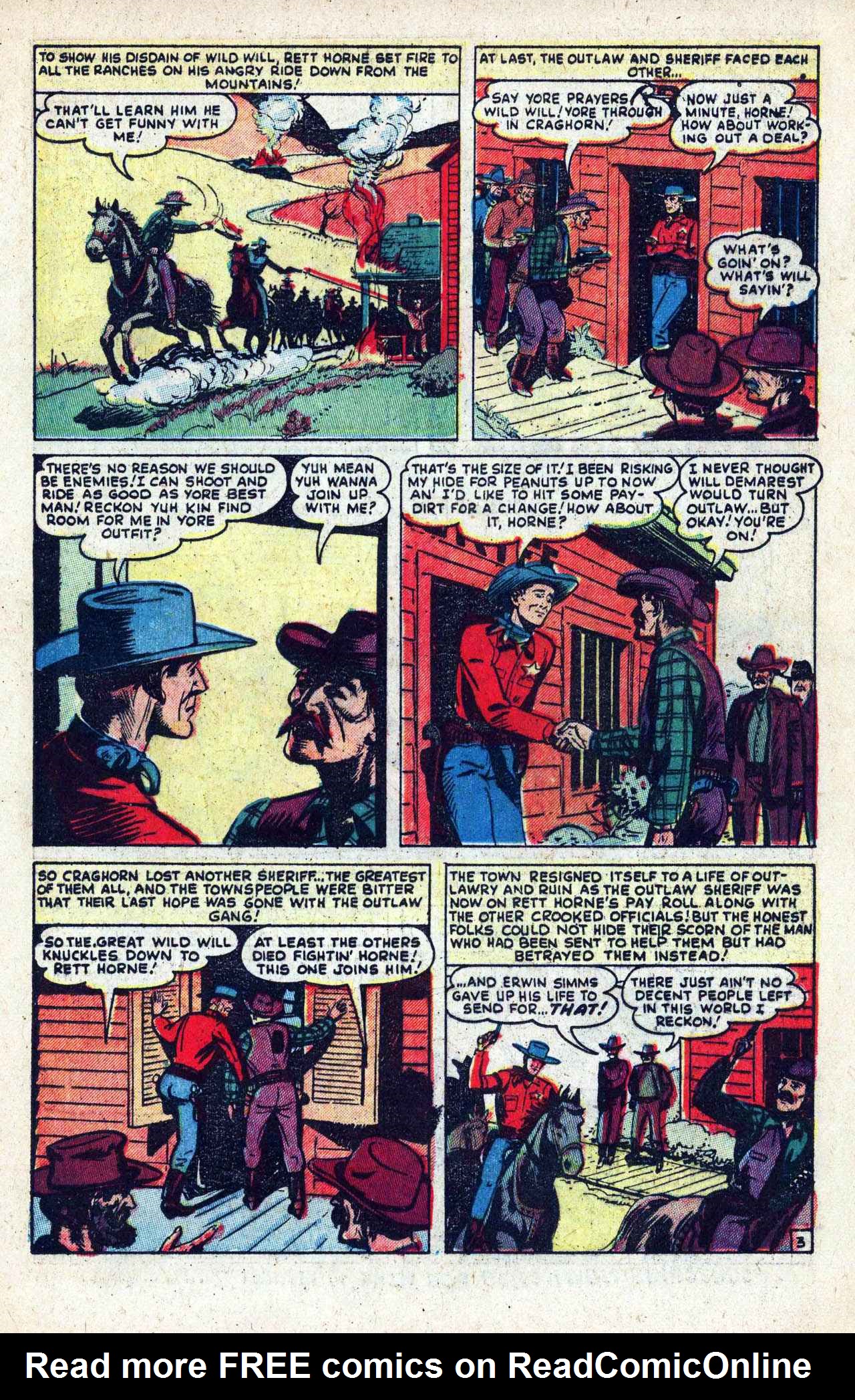 Read online Western Outlaws and Sheriffs comic -  Issue #68 - 23