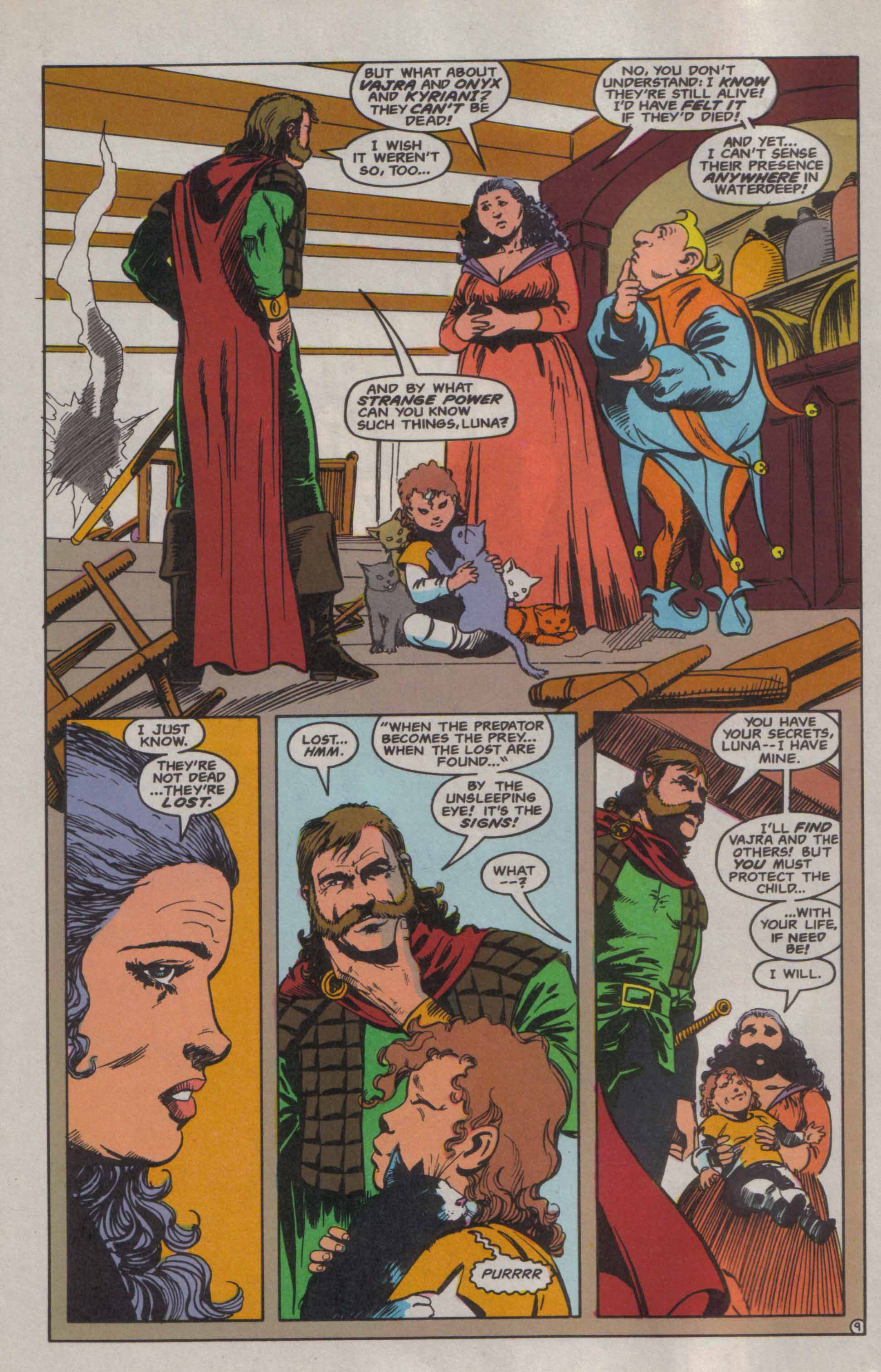 Read online Advanced Dungeons & Dragons comic -  Issue #6 - 10