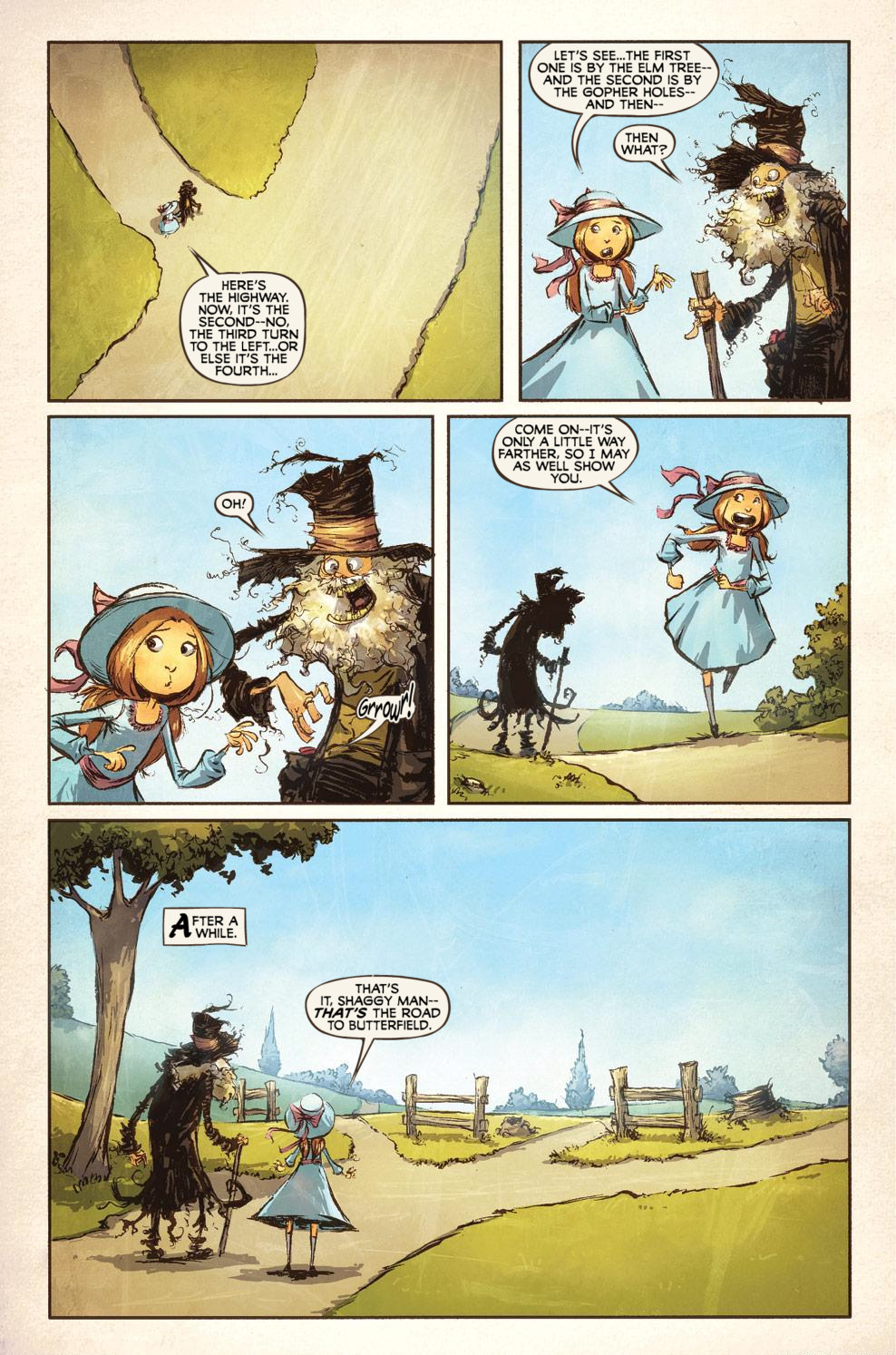 Read online Road To Oz comic -  Issue #1 - 6