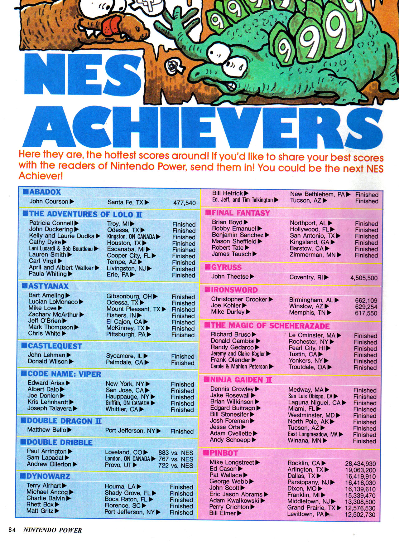 Read online Nintendo Power comic -  Issue #18 - 91