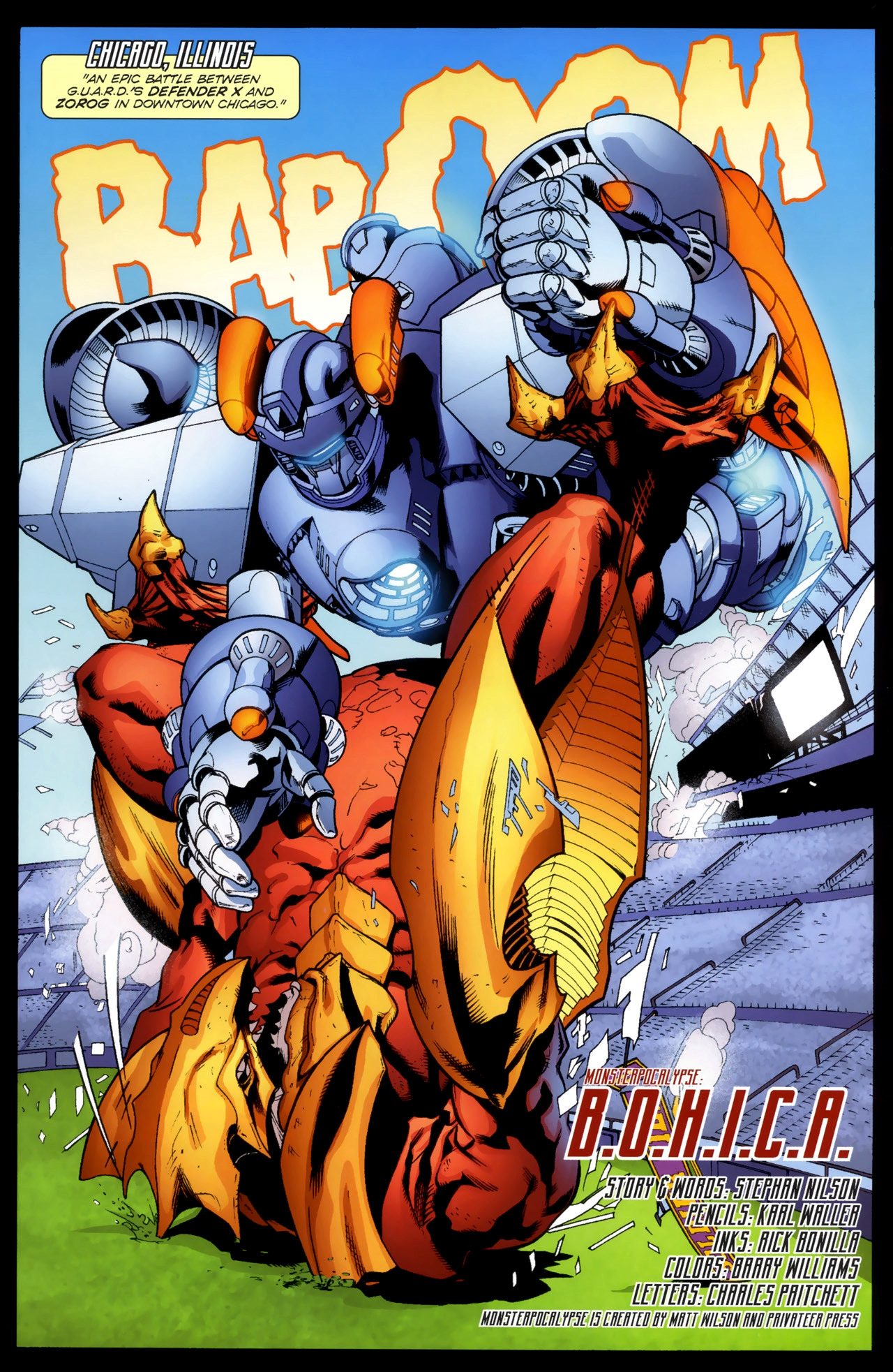 Read online Monsterpocalypse comic -  Issue #1 - 3