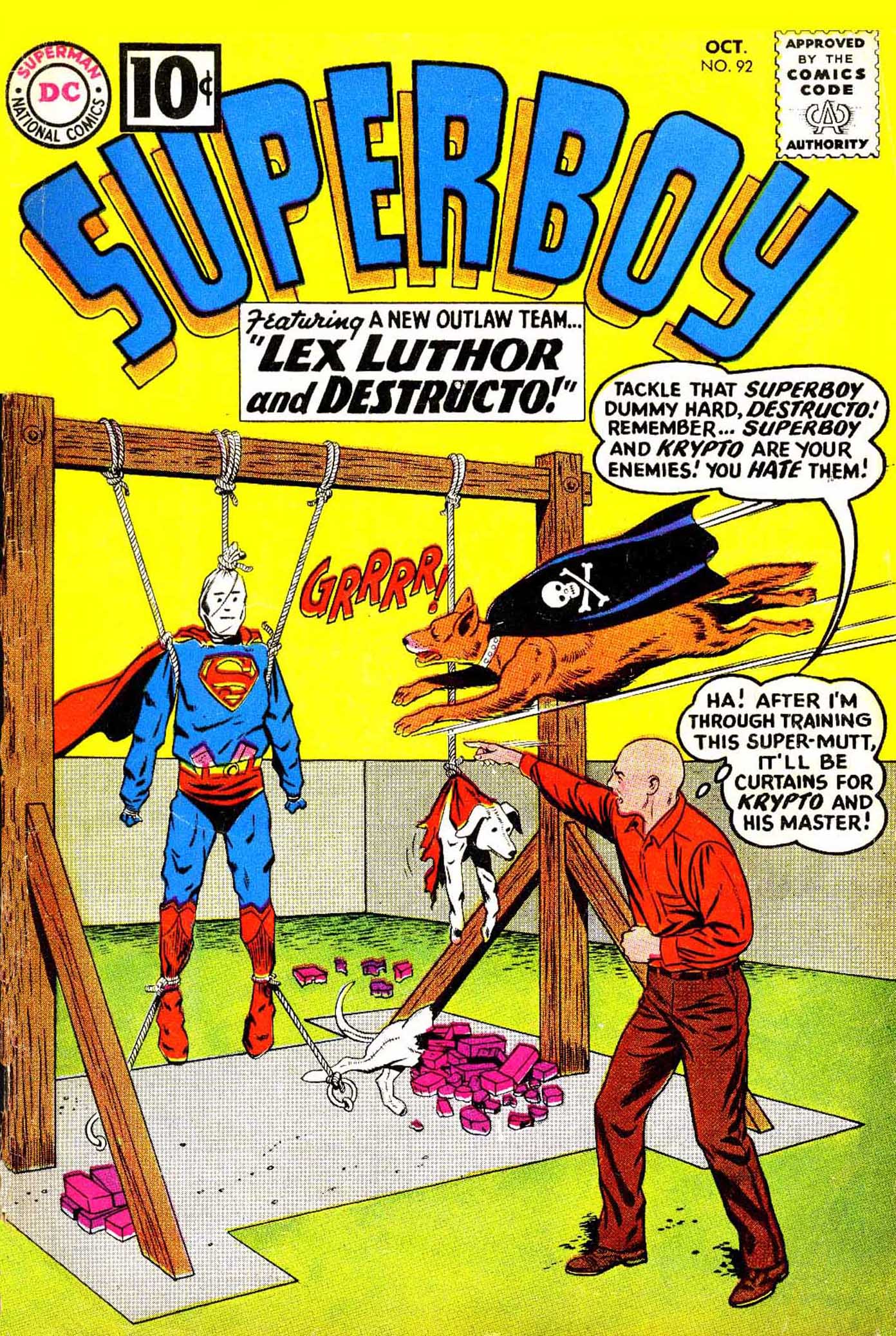 Read online Superboy (1949) comic -  Issue #92 - 1